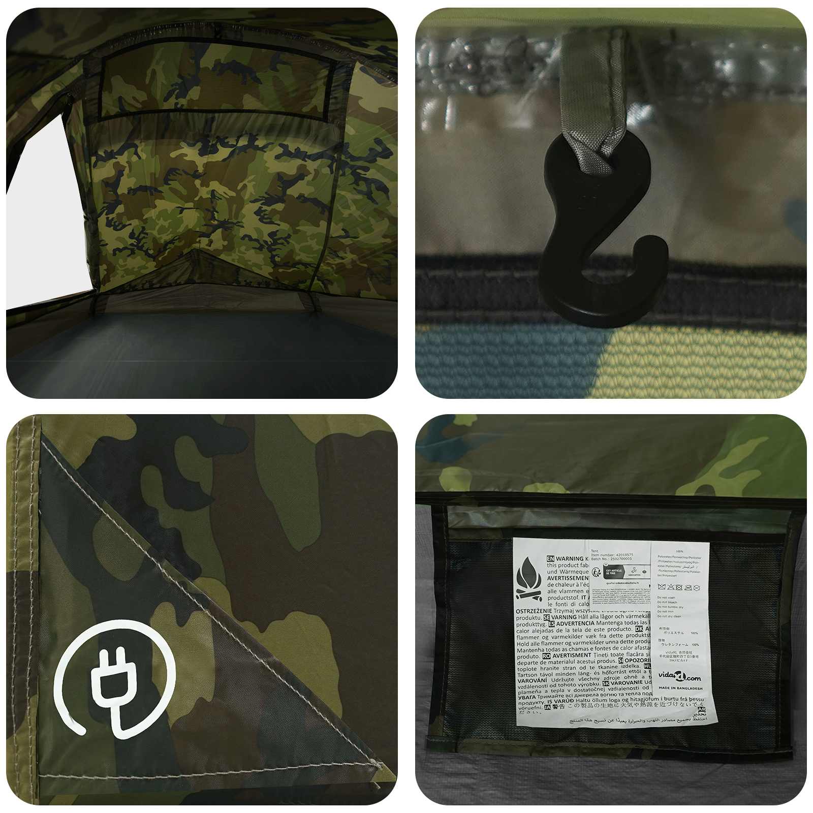 Backpacking Tent Camouflage 2-persoons is nu te koop bij PeponiXL, paradijselijk wonen!