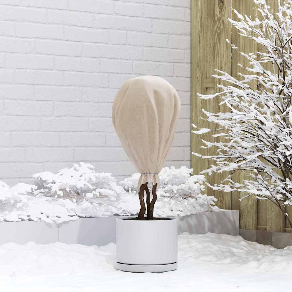 Vorstbescherming Plantvlies Beige 100 x 1,6 m Niet-geweven Stof is nu te koop bij PeponiXL, paradijselijk wonen!