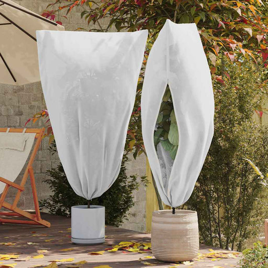 Vorstbescherming Plantenfleece Covers 5 pcs Wit 1,55 x 1 m is nu te koop bij PeponiXL, paradijselijk wonen!
