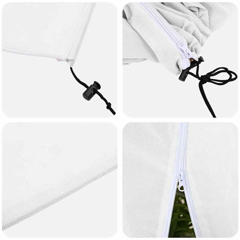 Vorstbescherming Plantenfleece Covers 5 pcs Wit 1,8 x 1,2 m is nu te koop bij PeponiXL, paradijselijk wonen!