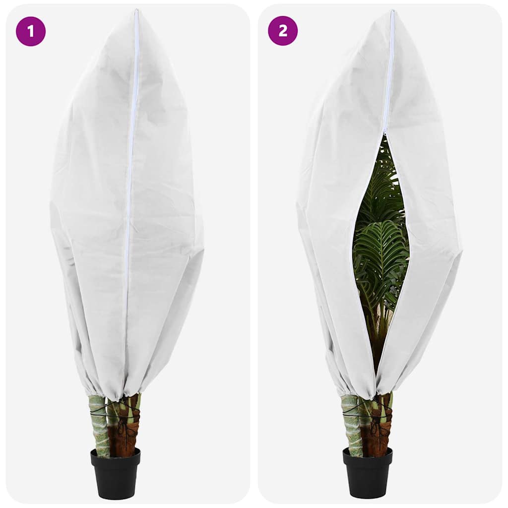Vorstbescherming Plantenfleece Covers 5 pcs Wit 1,8 x 1,2 m is nu te koop bij PeponiXL, paradijselijk wonen!