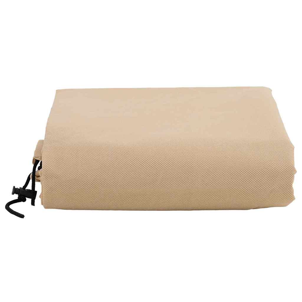 Vorstbescherming Plantenfleece Covers 5 pcs Beige 1,55 x 1,55 m is nu te koop bij PeponiXL, paradijselijk wonen!