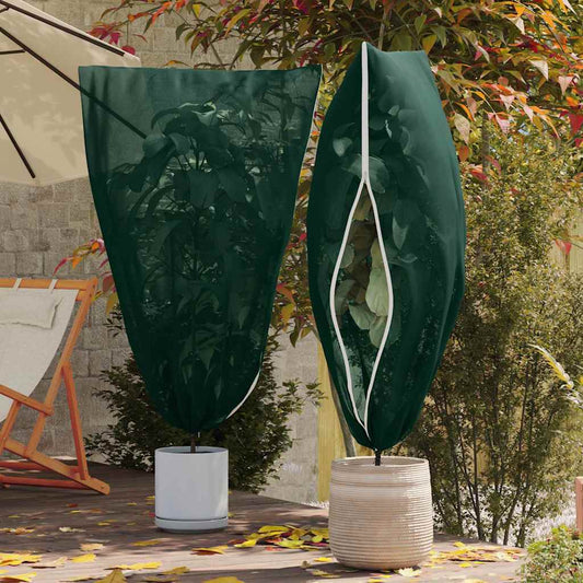 Vorstbescherming Plantenfleece Covers 5 pcs Groen 1,55 x 1 m is nu te koop bij PeponiXL, paradijselijk wonen!