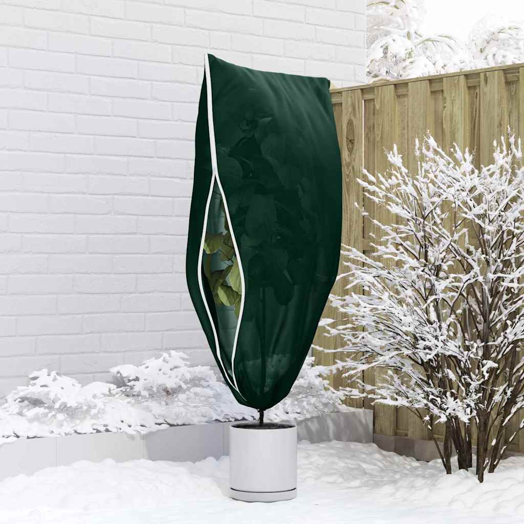 Vorstbescherming Plantenfleece Covers 5 pcs Groen 1,55 x 1 m is nu te koop bij PeponiXL, paradijselijk wonen!