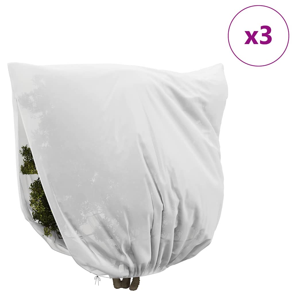 Vorstbescherming Plantenfleece Covers 3 pcs Wit 3 x 3,93 m is nu te koop bij PeponiXL, paradijselijk wonen!