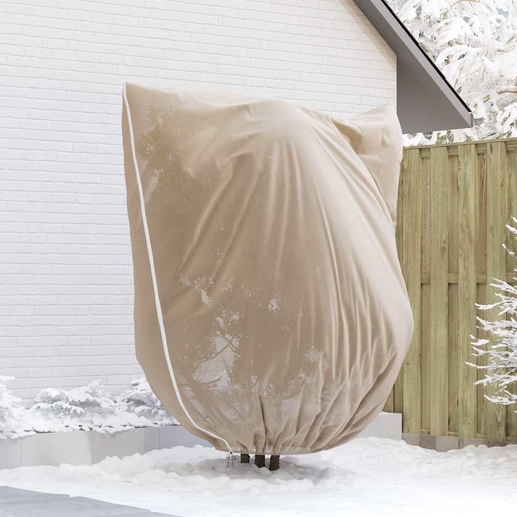 Vorstbescherming Plantenfleece Covers 3 pcs Beige 2,4 x 2 m is nu te koop bij PeponiXL, paradijselijk wonen!