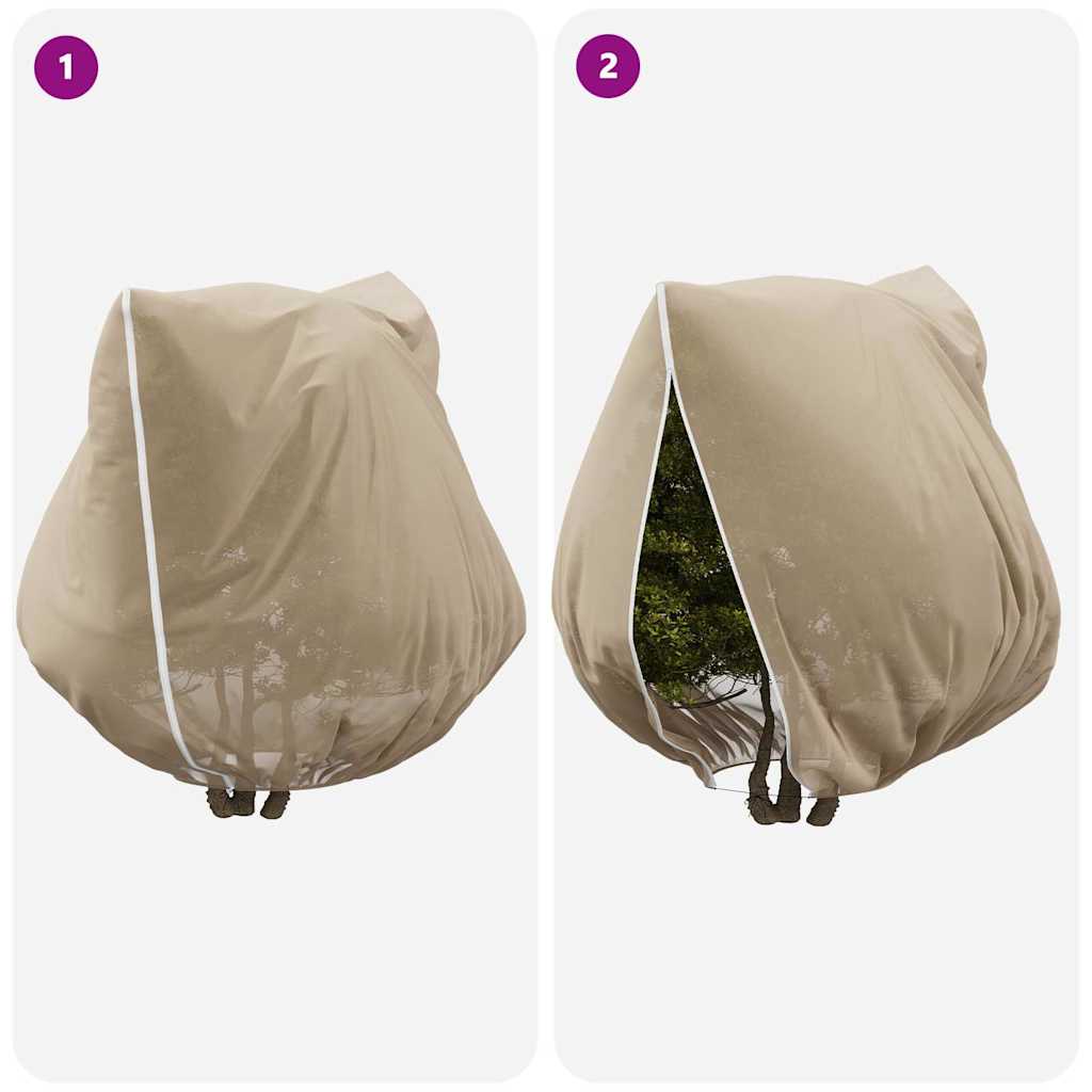 Vorstbescherming Plantenfleece Covers 3 pcs Beige 2,5 x 3,14 m is nu te koop bij PeponiXL, paradijselijk wonen!