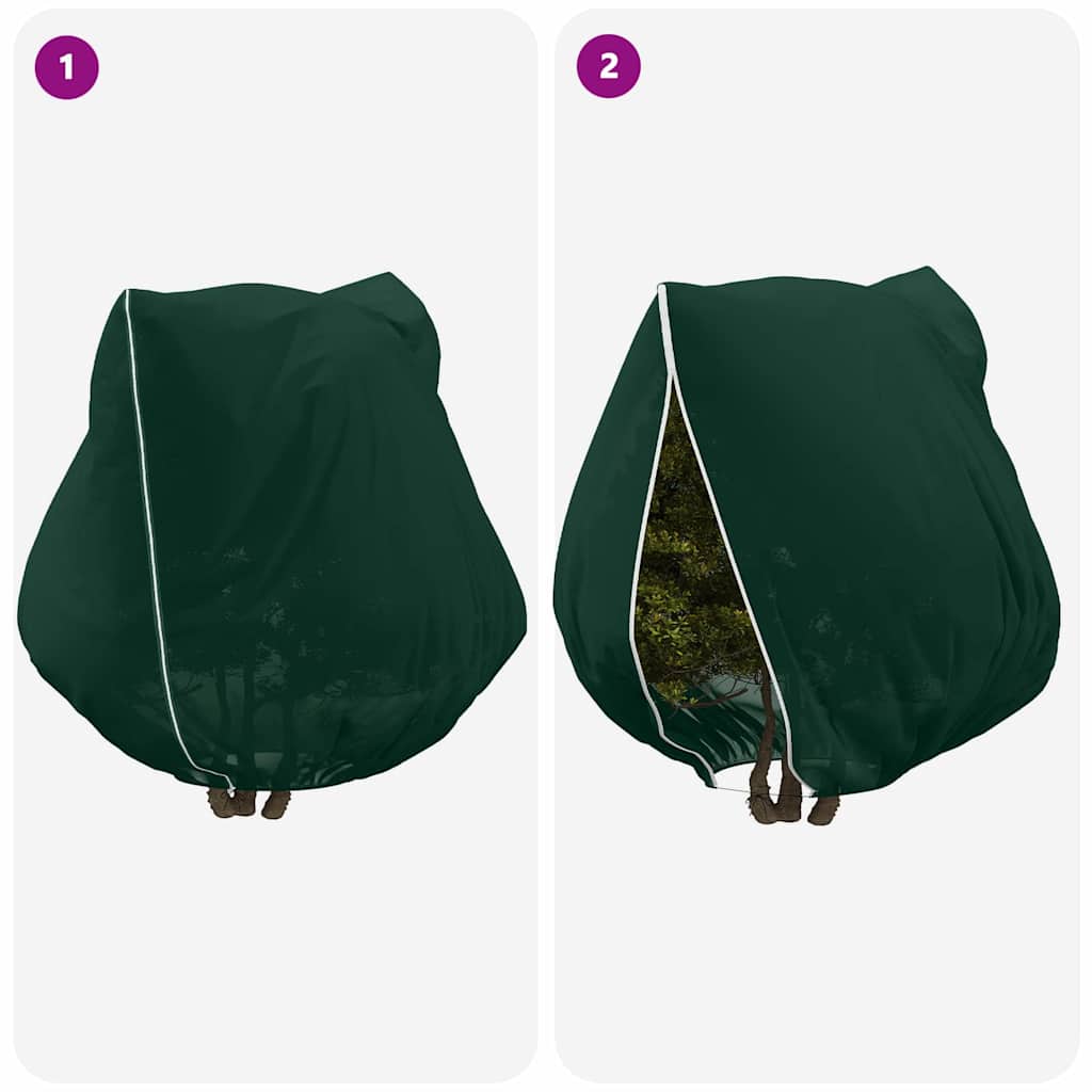 Vorstbescherming Plantenfleece Covers 3 pcs Groen 2,5 x 3,14 m is nu te koop bij PeponiXL, paradijselijk wonen!