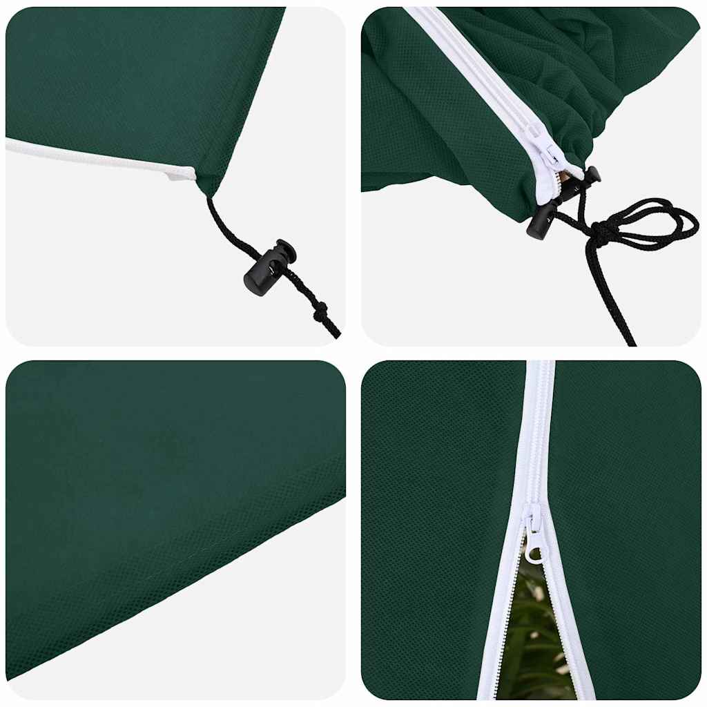 Vorstbescherming Plantenfleece Covers 3 pcs Groen 3 x 3,93 m is nu te koop bij PeponiXL, paradijselijk wonen!