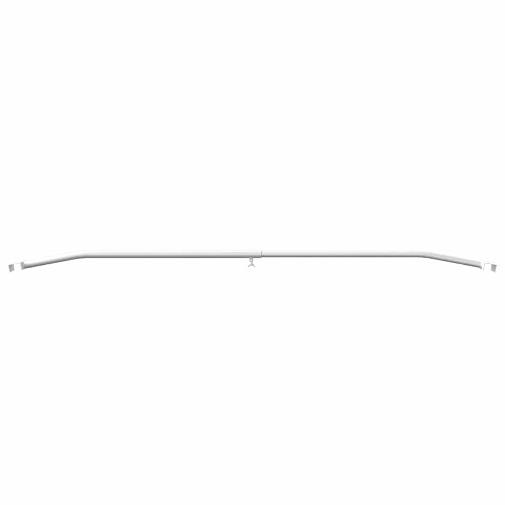 Zeildoekbevestiging voor aanhangwagens 3 st zilver 102-155 cm