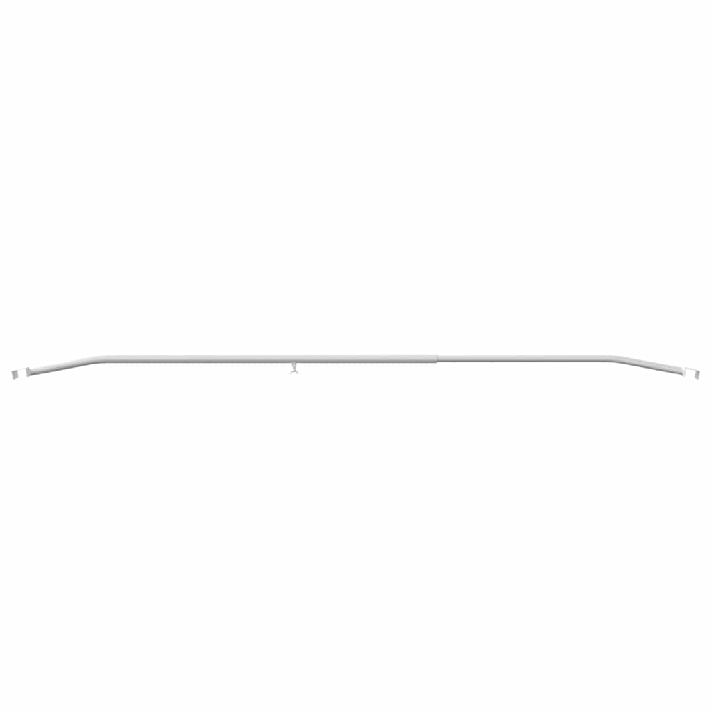 Zeildoekbevestiging voor aanhangwagens 3 st zilver 136-218 cm