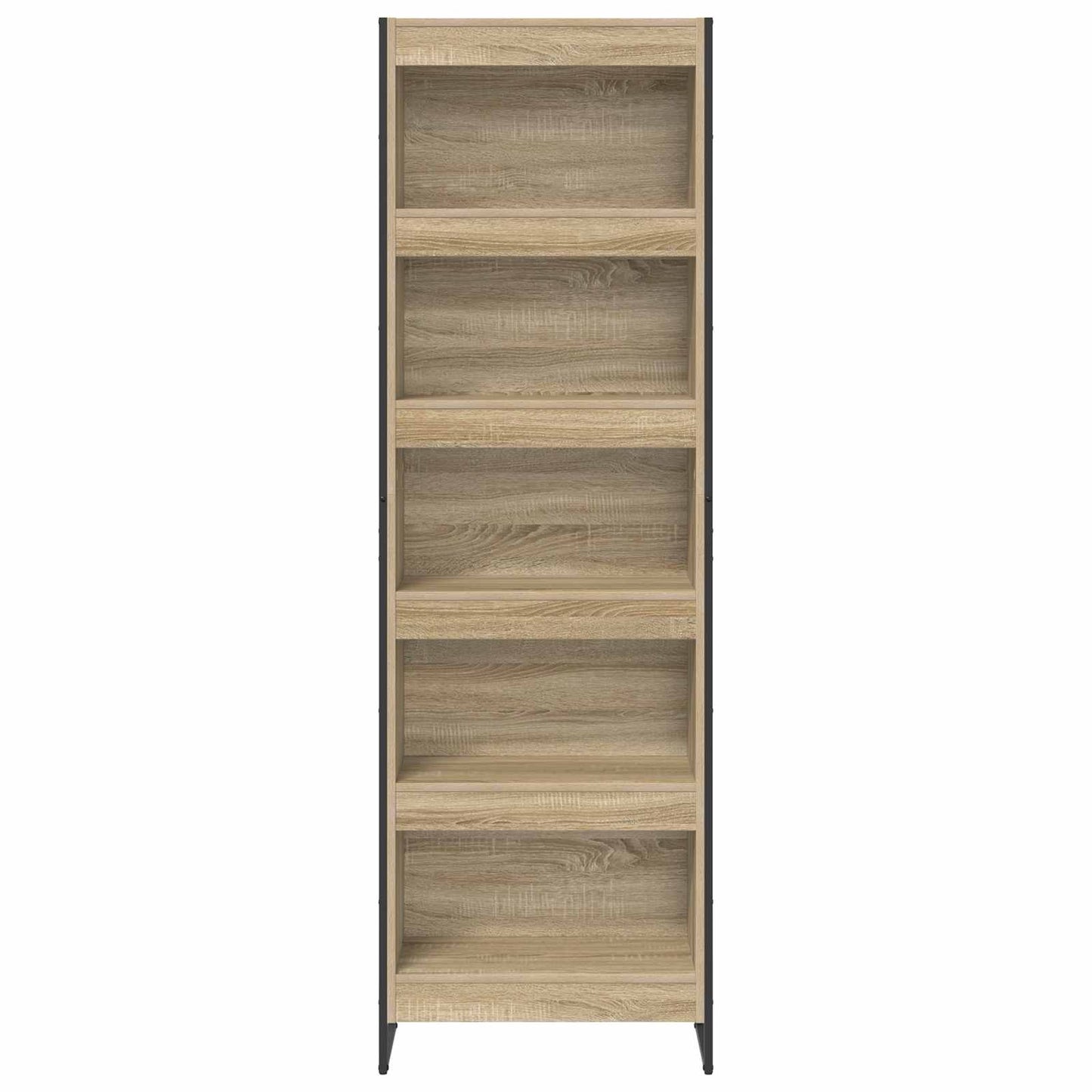 Boekenkast 2 pcs Sonoma 80 x 30 x 155 cm Bewerkt hout is nu te koop bij PeponiXL, paradijselijk wonen!