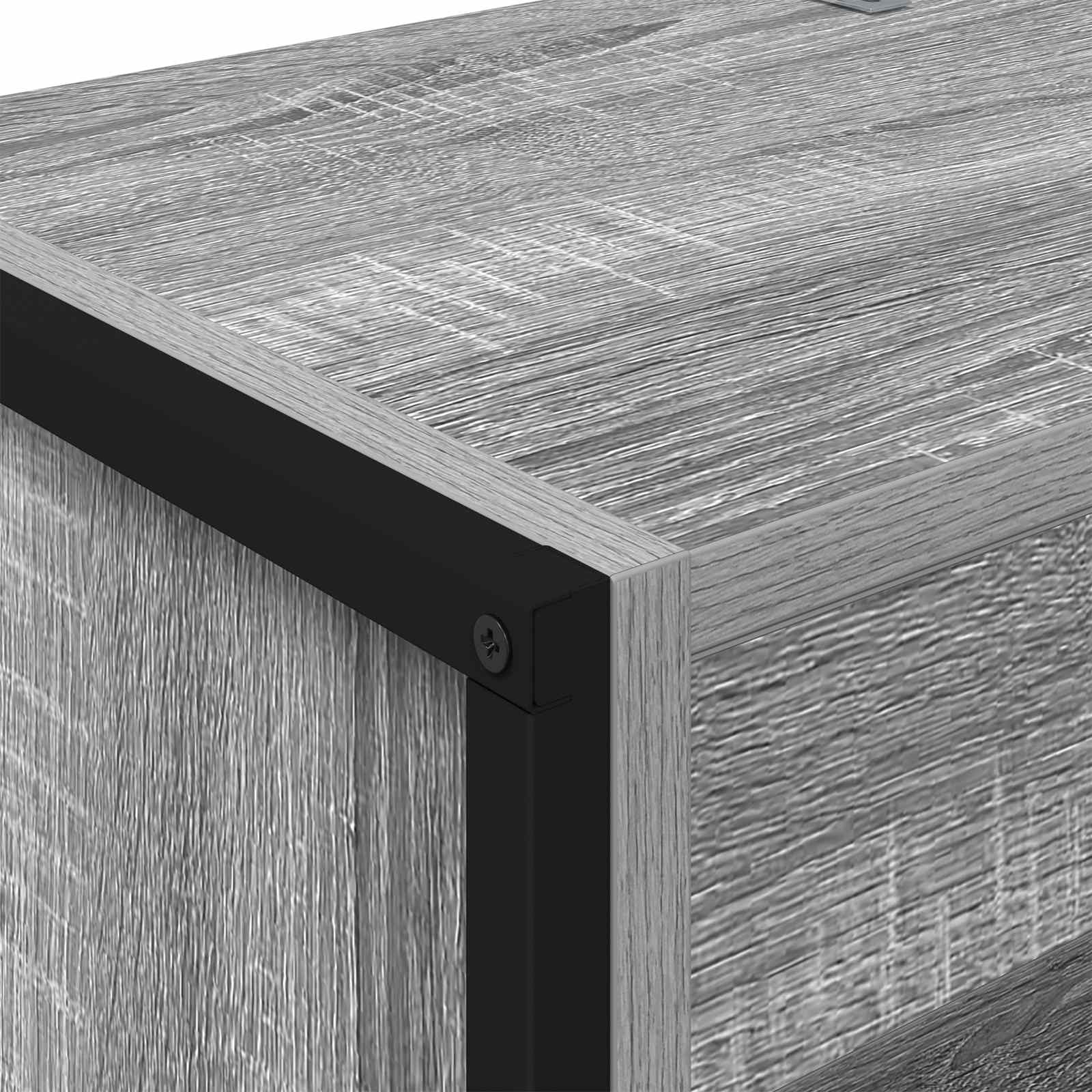 Boekenkast 2 pcs Grijs Sonoma 80 x 30 x 155 cm Bewerkt hout is nu te koop bij PeponiXL, paradijselijk wonen!