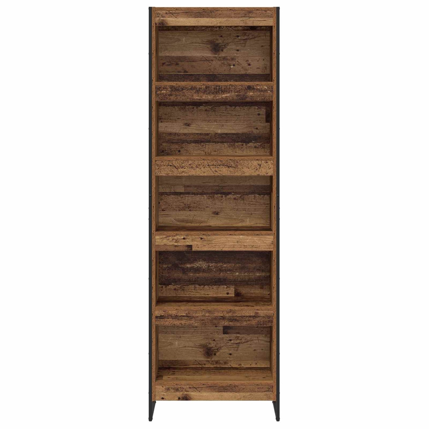 Boekenkast 2 pcs Oud Hout 80 x 30 x 155 cm Bewerkt hout is nu te koop bij PeponiXL, paradijselijk wonen!