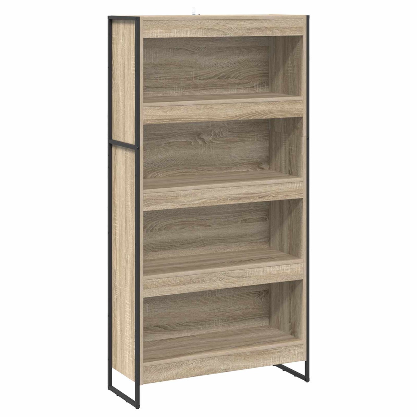 Boekenkast 2 pcs Sonoma 80 x 30 x 155 cm Bewerkt hout is nu te koop bij PeponiXL, paradijselijk wonen!