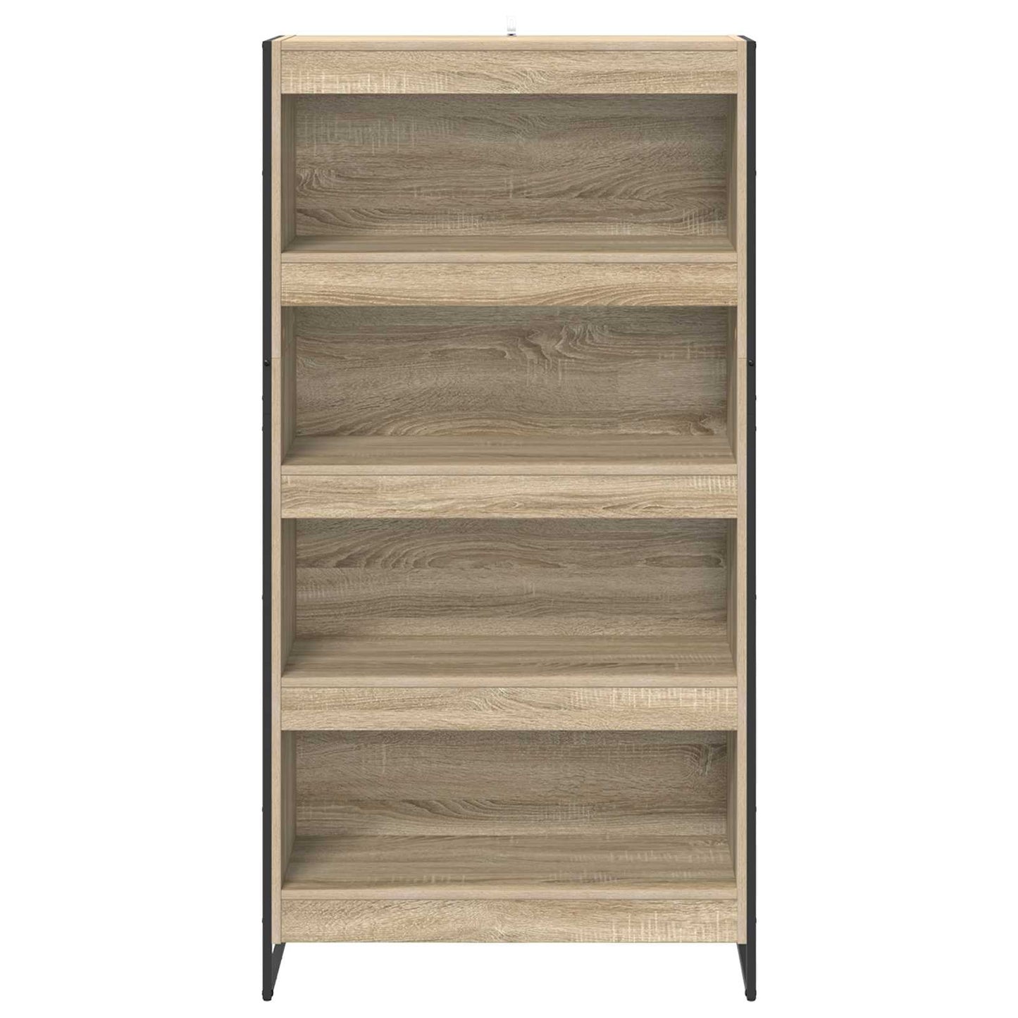 Boekenkast 2 pcs Sonoma 80 x 30 x 155 cm Bewerkt hout is nu te koop bij PeponiXL, paradijselijk wonen!
