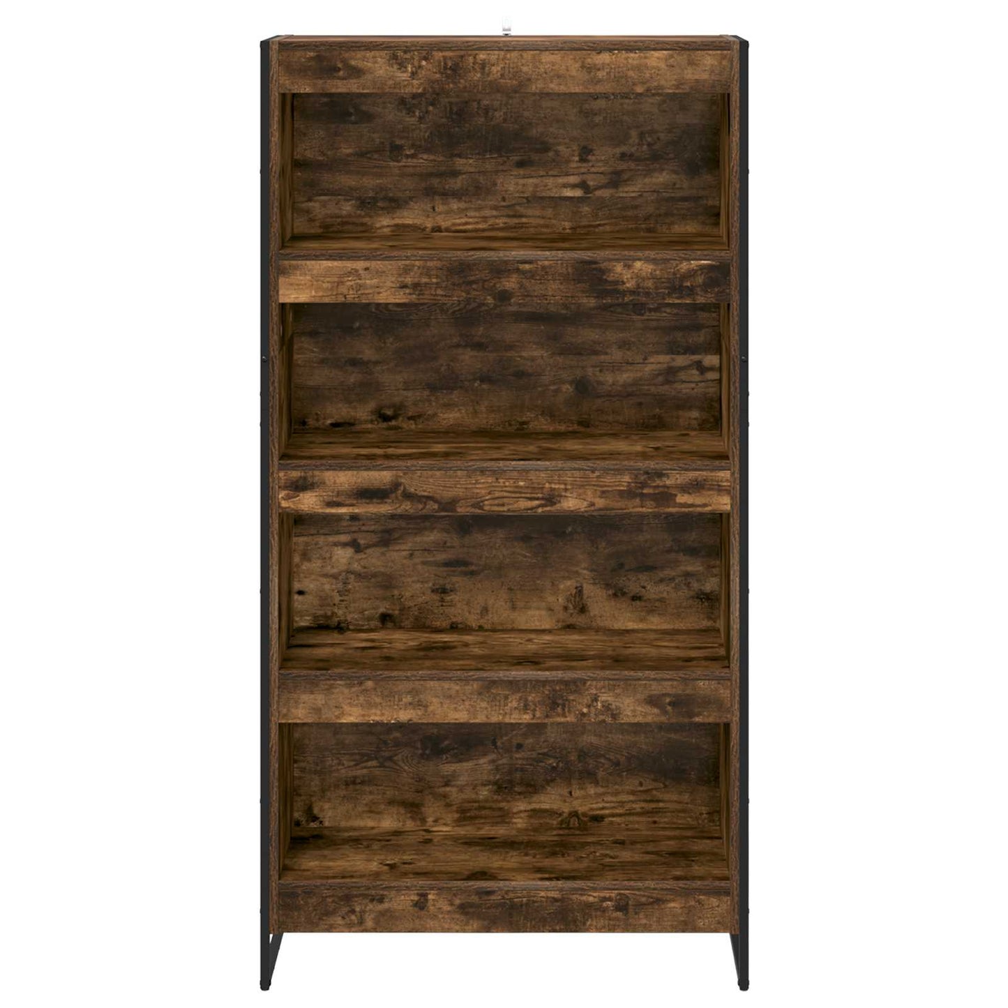 Boekenkast 2 pcs Rook Eik 80 x 30 x 155 cm Bewerkt hout is nu te koop bij PeponiXL, paradijselijk wonen!