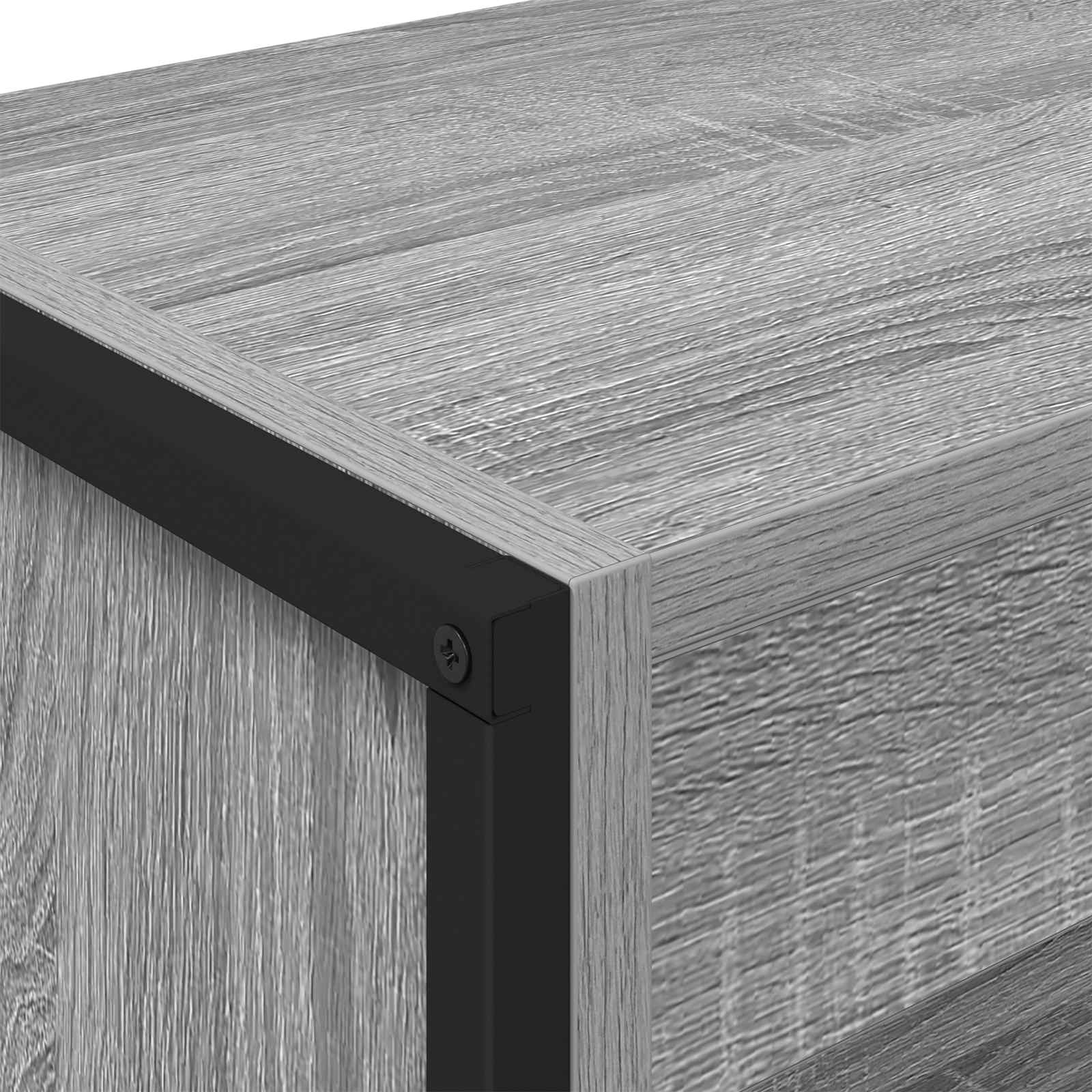 Boekenkast 2 pcs Grijs Sonoma 80 x 30 x 155 cm Bewerkt hout is nu te koop bij PeponiXL, paradijselijk wonen!