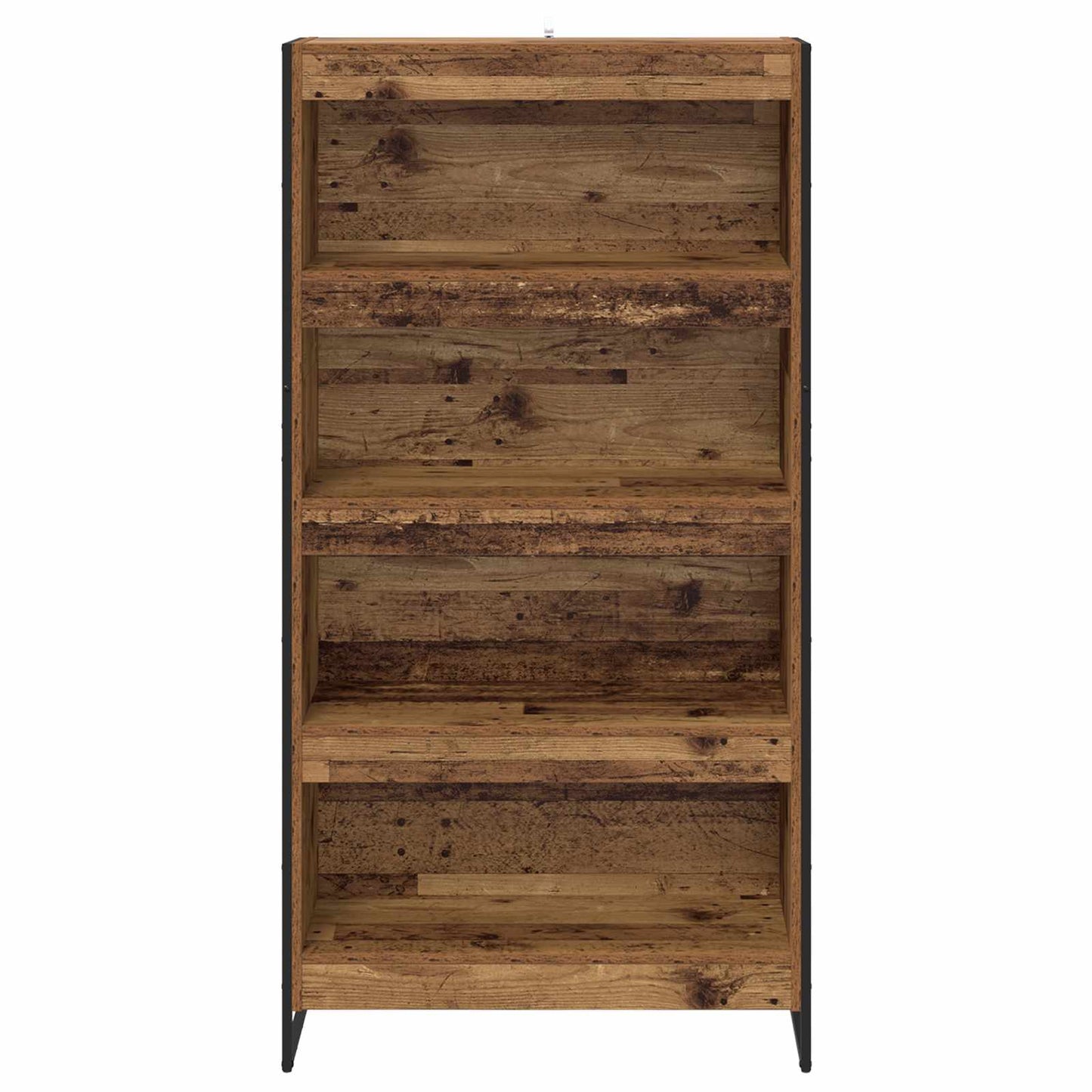 Boekenkast 2 pcs Oud Hout 80 x 30 x 155 cm Bewerkt hout is nu te koop bij PeponiXL, paradijselijk wonen!