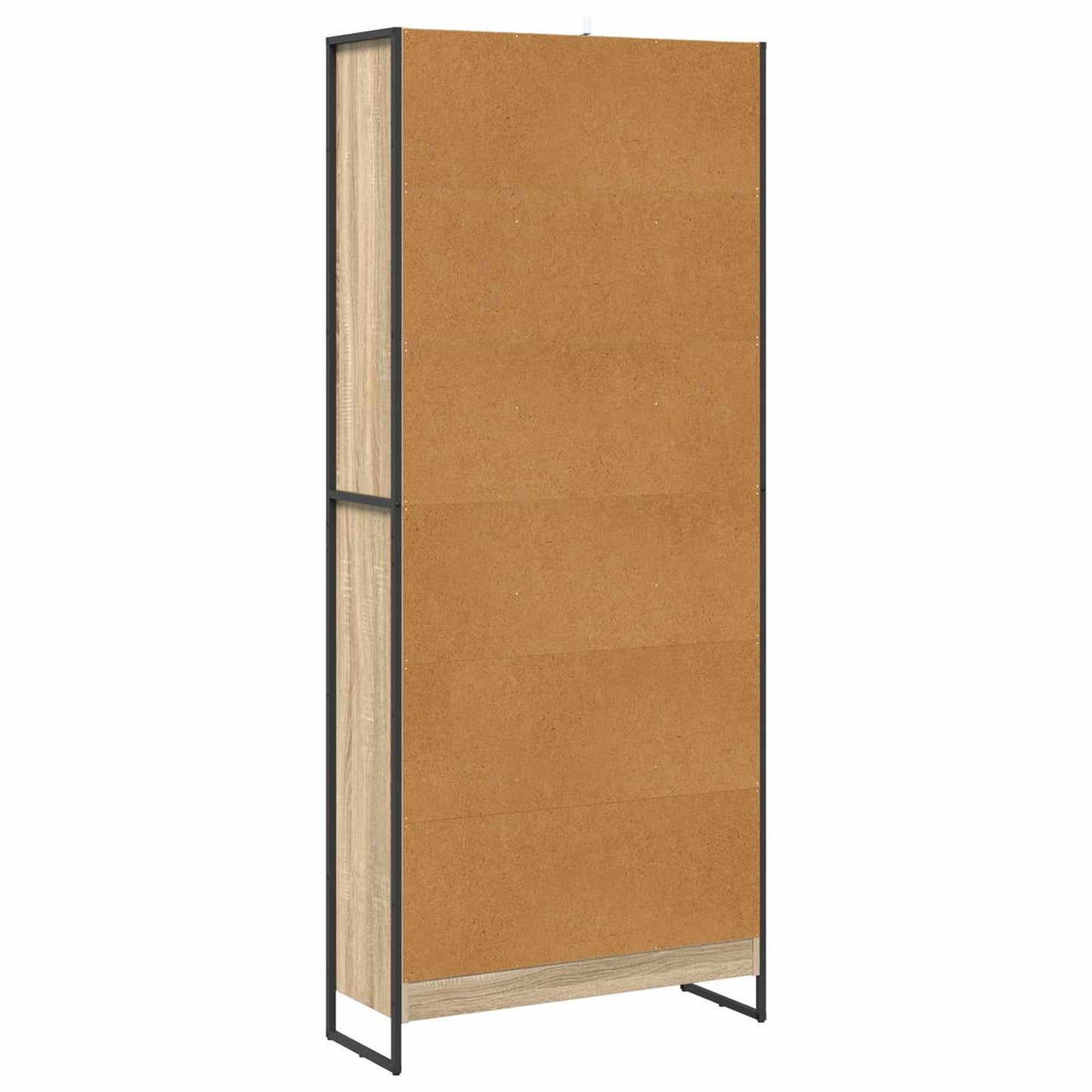 Boekenkast 2 pcs Sonoma 80 x 30 x 155 cm Bewerkt hout is nu te koop bij PeponiXL, paradijselijk wonen!
