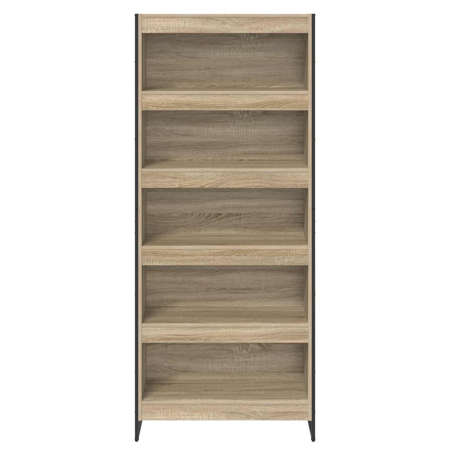 Boekenkast 2 pcs Sonoma 80 x 30 x 155 cm Bewerkt hout is nu te koop bij PeponiXL, paradijselijk wonen!