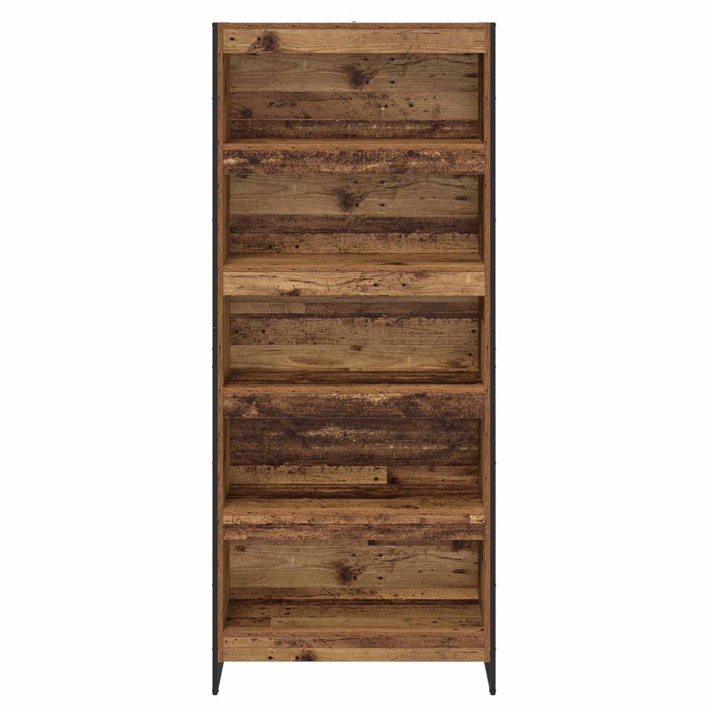 Boekenkast 2 pcs Oud Hout 80 x 30 x 155 cm Bewerkt hout is nu te koop bij PeponiXL, paradijselijk wonen!