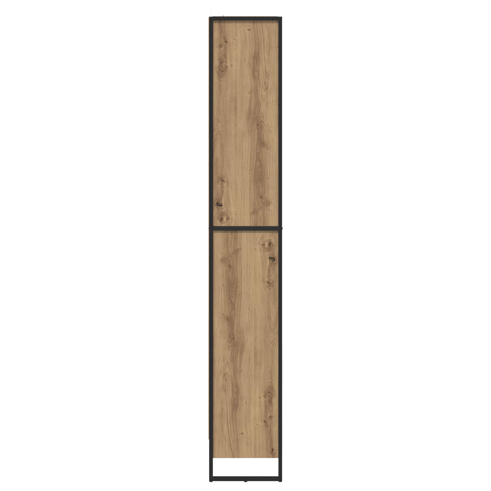 Boekenkast 2 pcs Ambachtelijk eiken 80 x 30 x 155 cm is nu te koop bij PeponiXL, paradijselijk wonen!