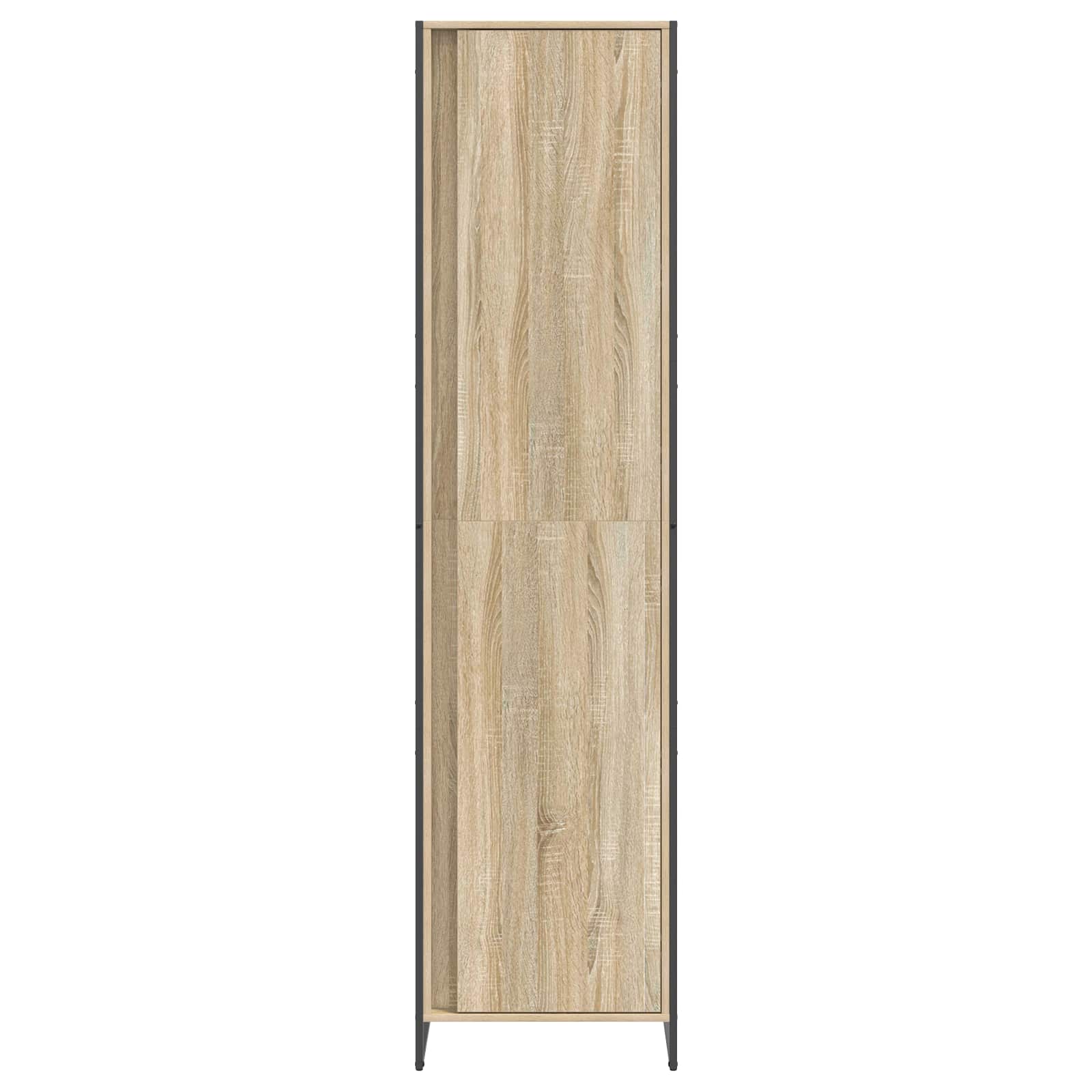 Warderobe met opslag 2 pcs Sonoma 50 x 50 x 200 cm Bewerkt hout is nu te koop bij PeponiXL, paradijselijk wonen!
