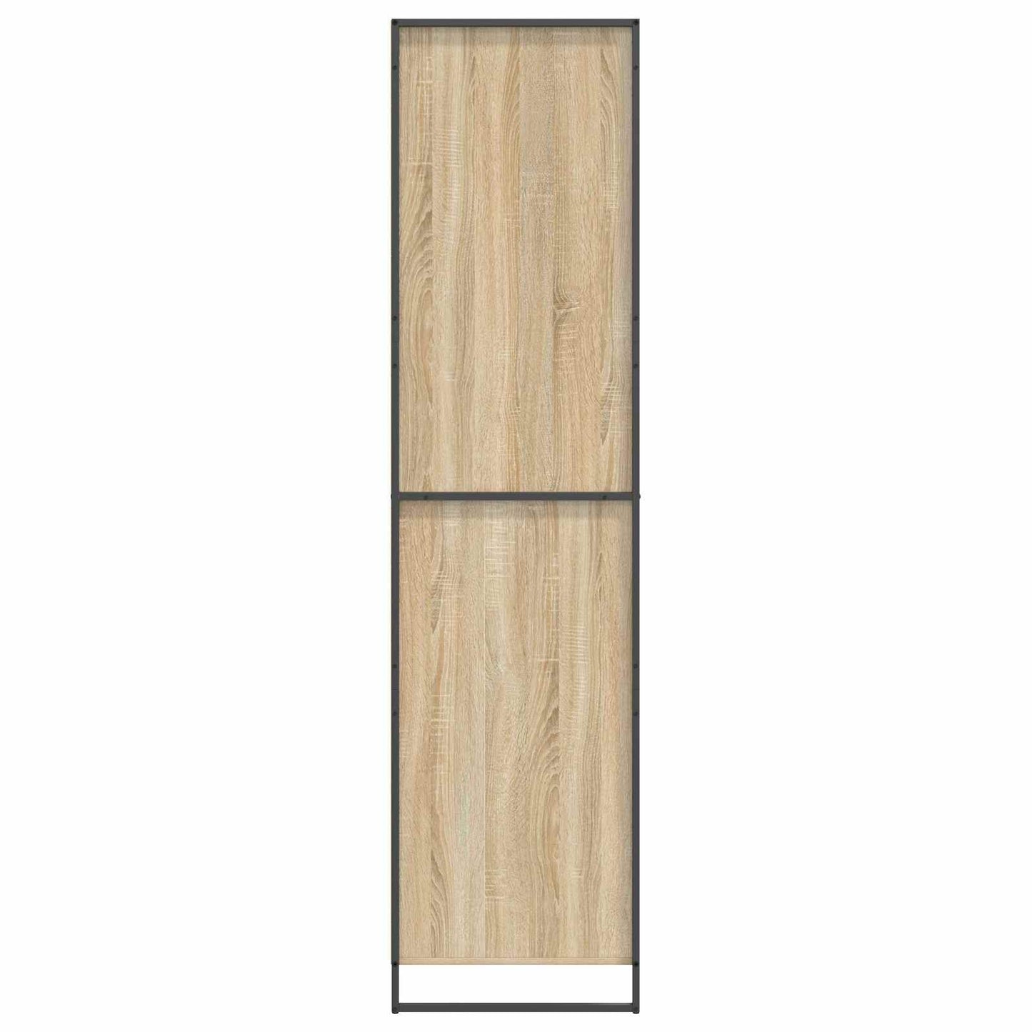 Warderobe met opslag 2 pcs Sonoma 50 x 50 x 200 cm Bewerkt hout is nu te koop bij PeponiXL, paradijselijk wonen!