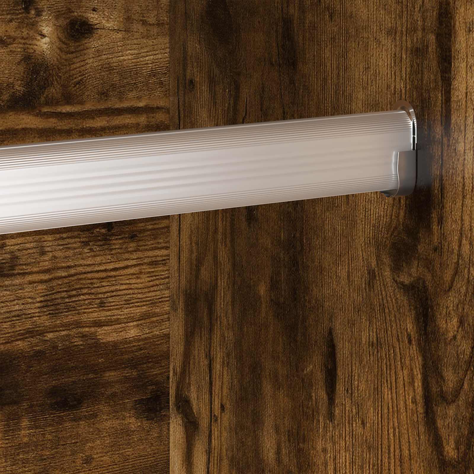 Warderobe 2 pcs Rook Eik 50 x 50 x 200 cm Bewerkt hout is nu te koop bij PeponiXL, paradijselijk wonen!