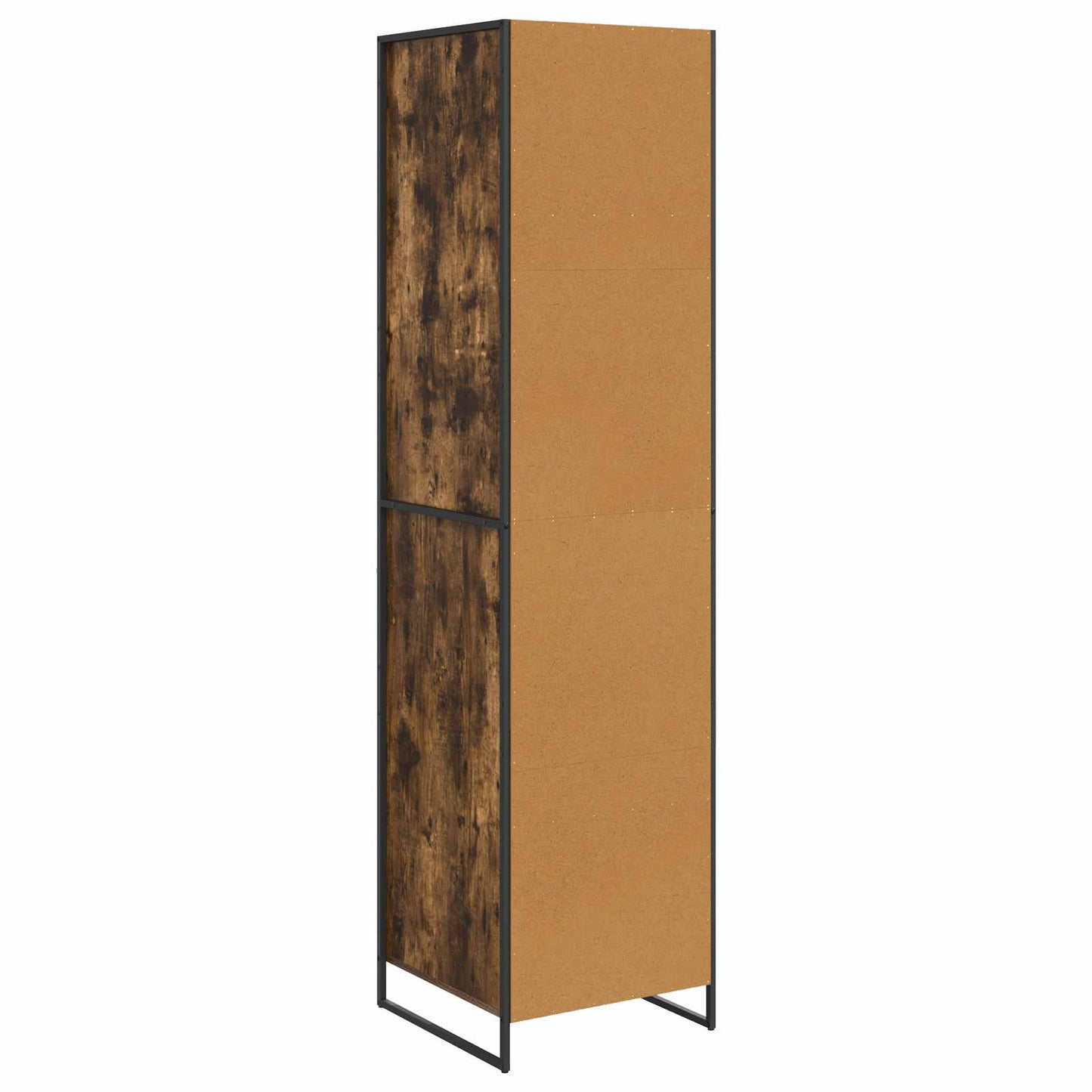 Warderobe 2 pcs Rook Eik 50 x 50 x 200 cm Bewerkt hout is nu te koop bij PeponiXL, paradijselijk wonen!