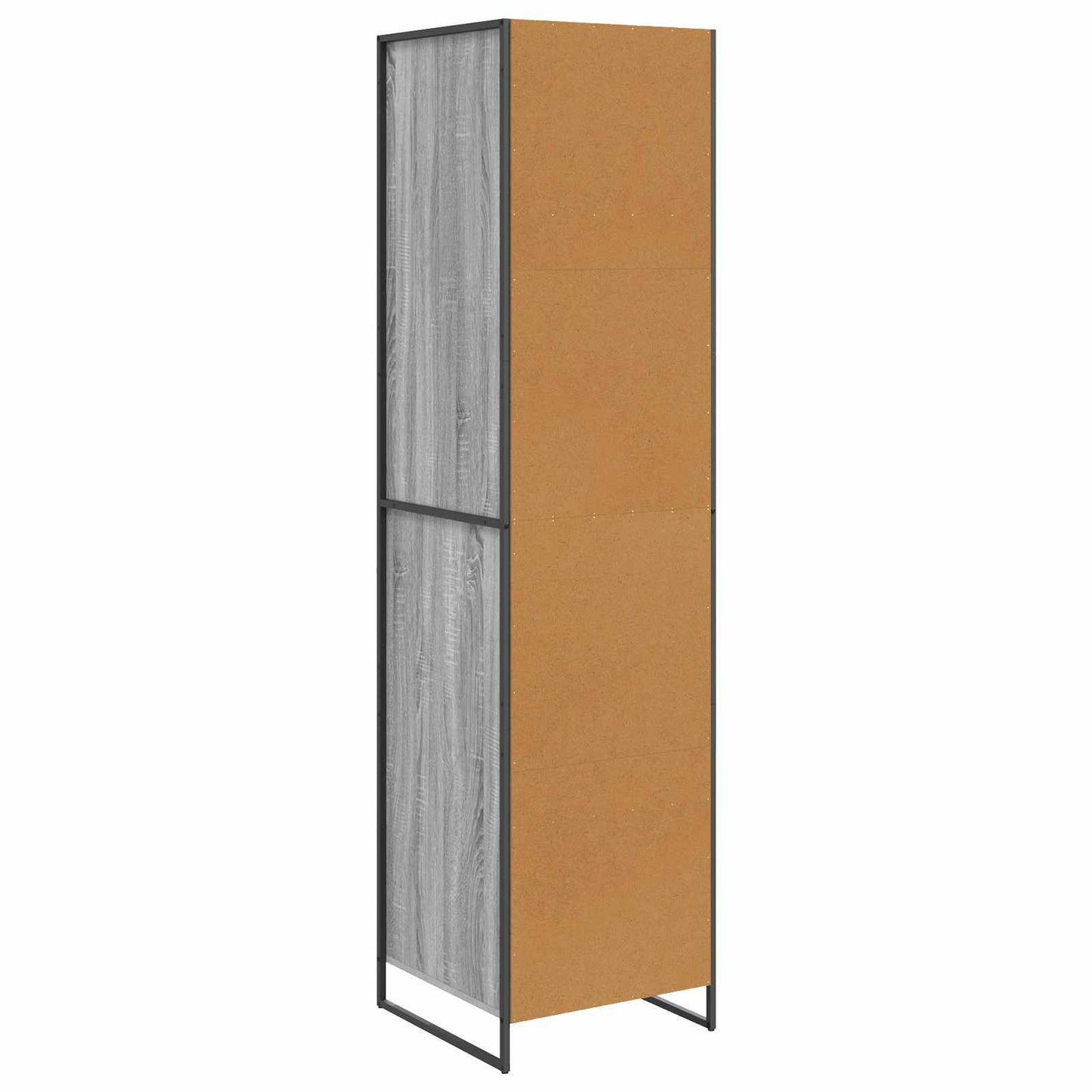 Warderobe 2 pcs Grijs Sonoma 50 x 50 x 200 cm Bewerkt hout is nu te koop bij PeponiXL, paradijselijk wonen!