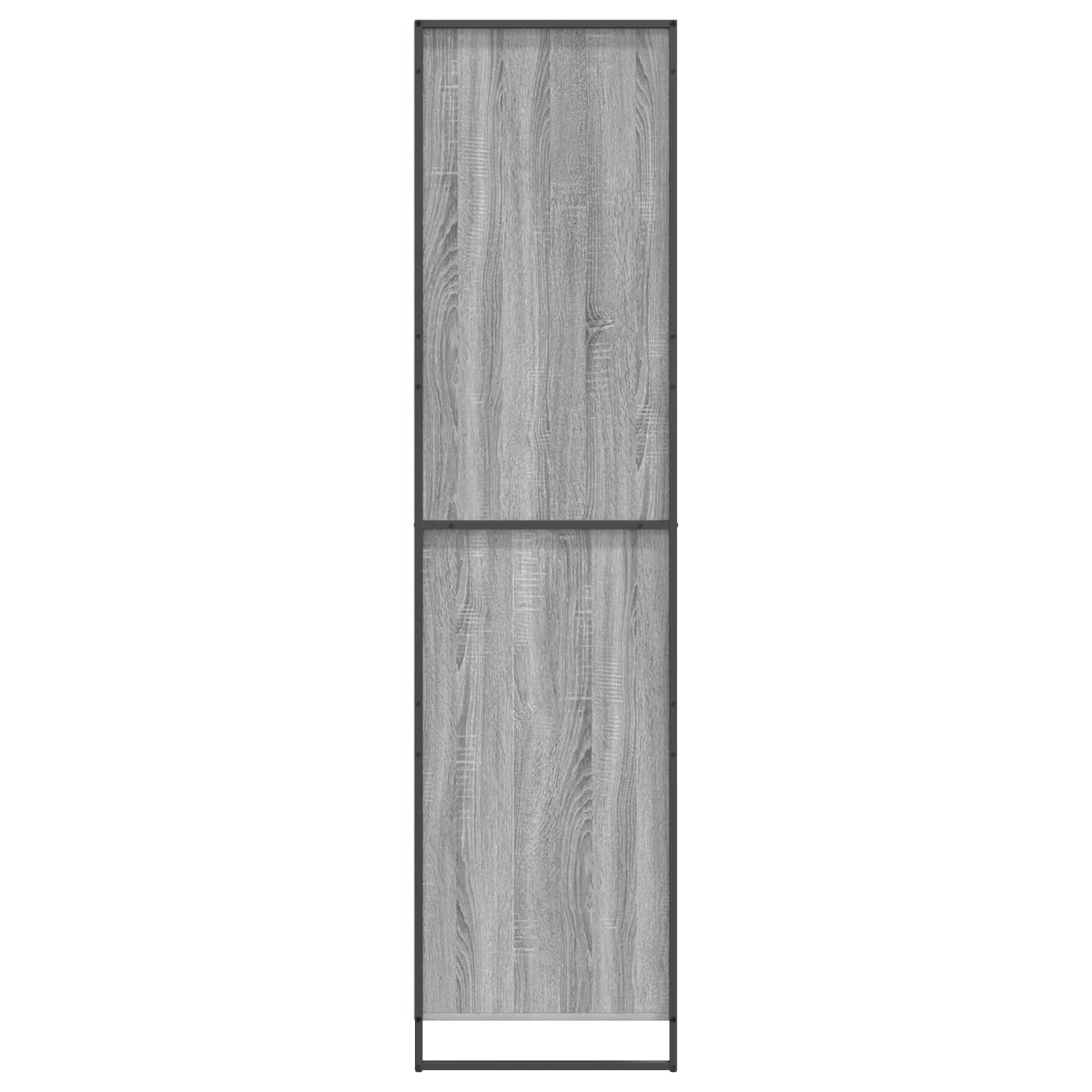 Warderobe 2 pcs Grijs Sonoma 50 x 50 x 200 cm Bewerkt hout is nu te koop bij PeponiXL, paradijselijk wonen!