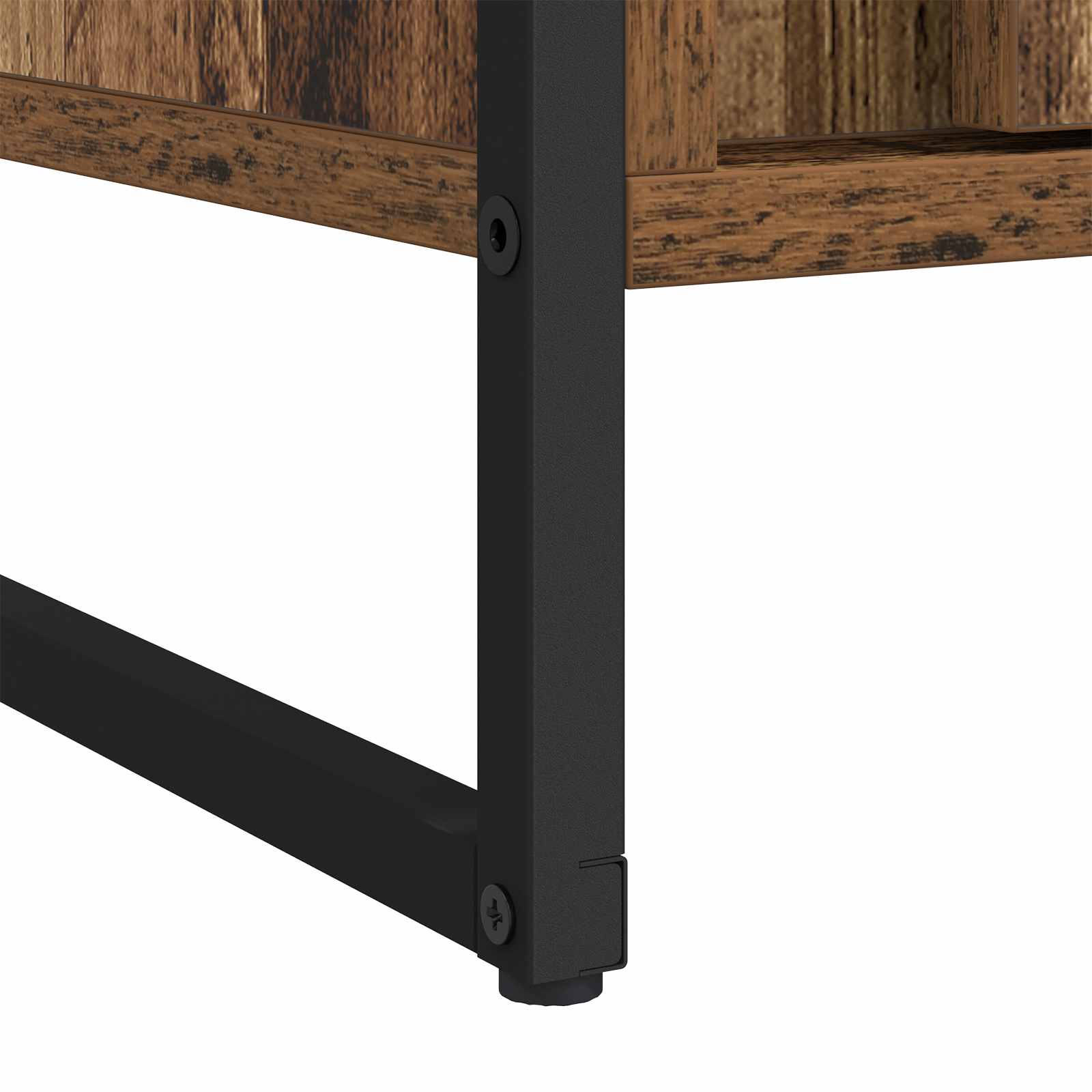 Warderobe 2 pcs Oud Hout 50 x 50 x 200 cm Bewerkt hout is nu te koop bij PeponiXL, paradijselijk wonen!