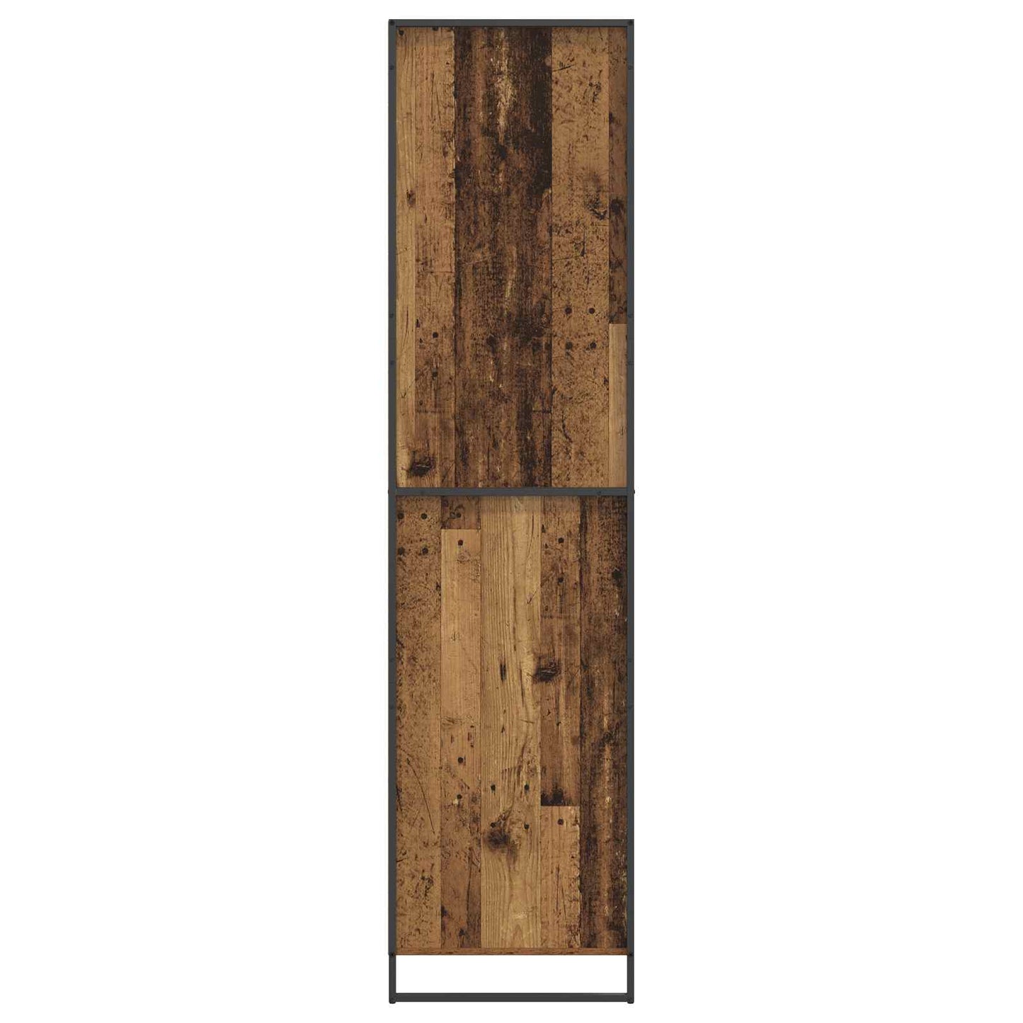 Warderobe 2 pcs Oud Hout 50 x 50 x 200 cm Bewerkt hout is nu te koop bij PeponiXL, paradijselijk wonen!
