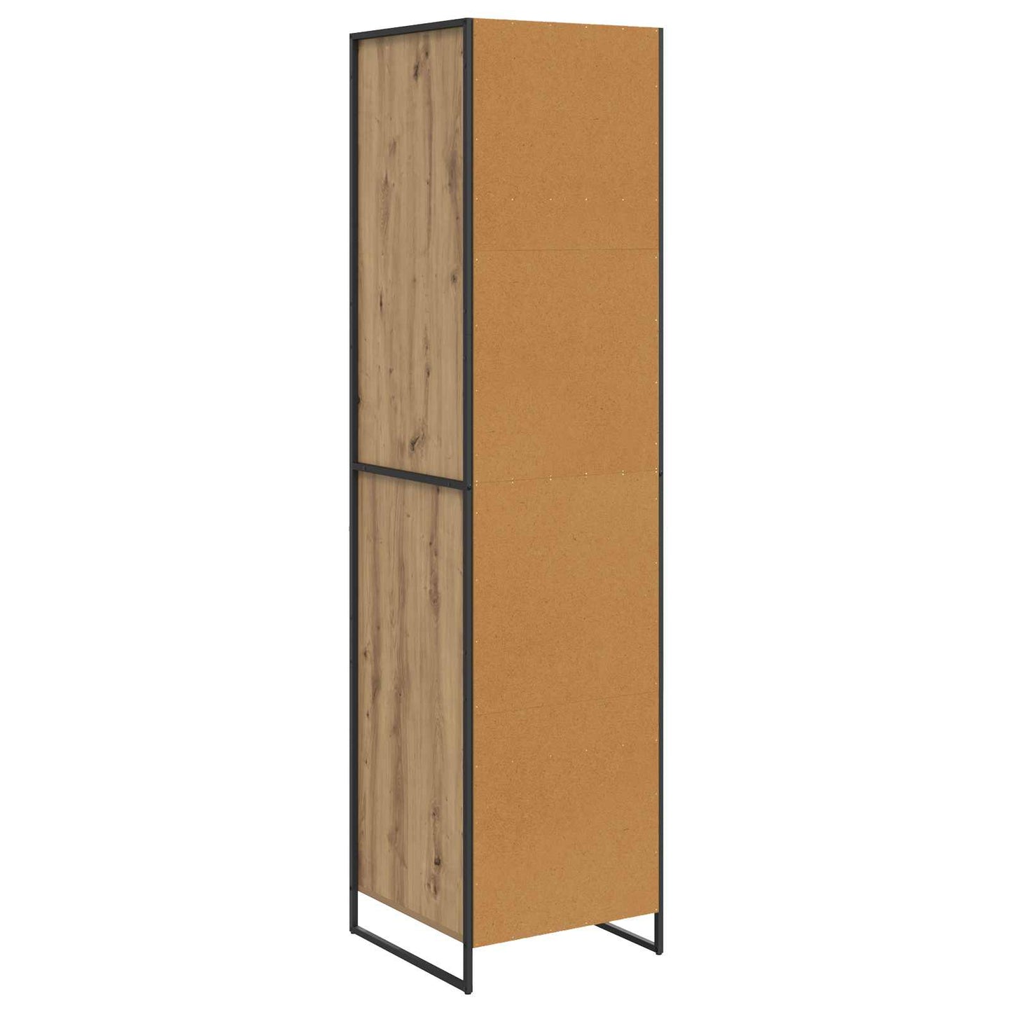 Warderobe met opslag 2 pcs Ambachtelijk eiken 50 x 50 x 200 cm is nu te koop bij PeponiXL, paradijselijk wonen!
