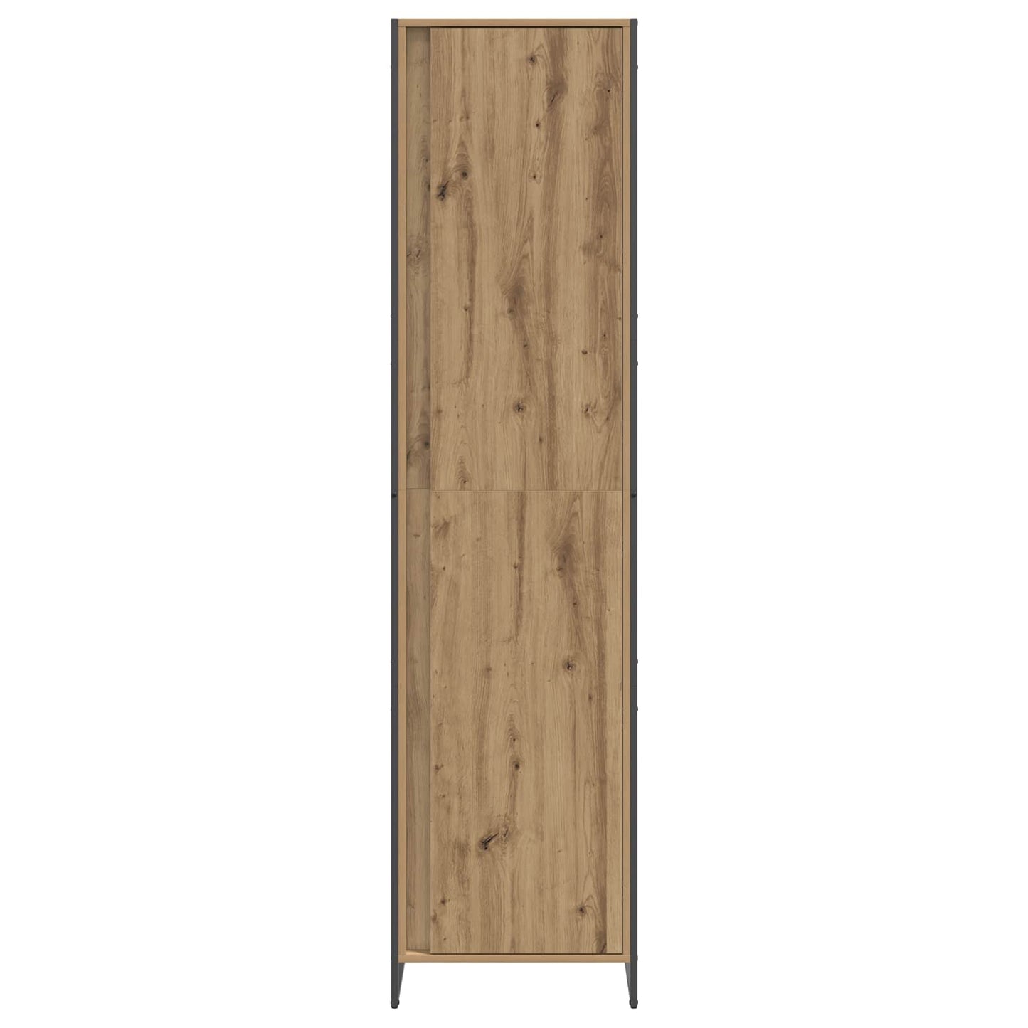 Warderobe met opslag 2 pcs Ambachtelijk eiken 50 x 50 x 200 cm is nu te koop bij PeponiXL, paradijselijk wonen!