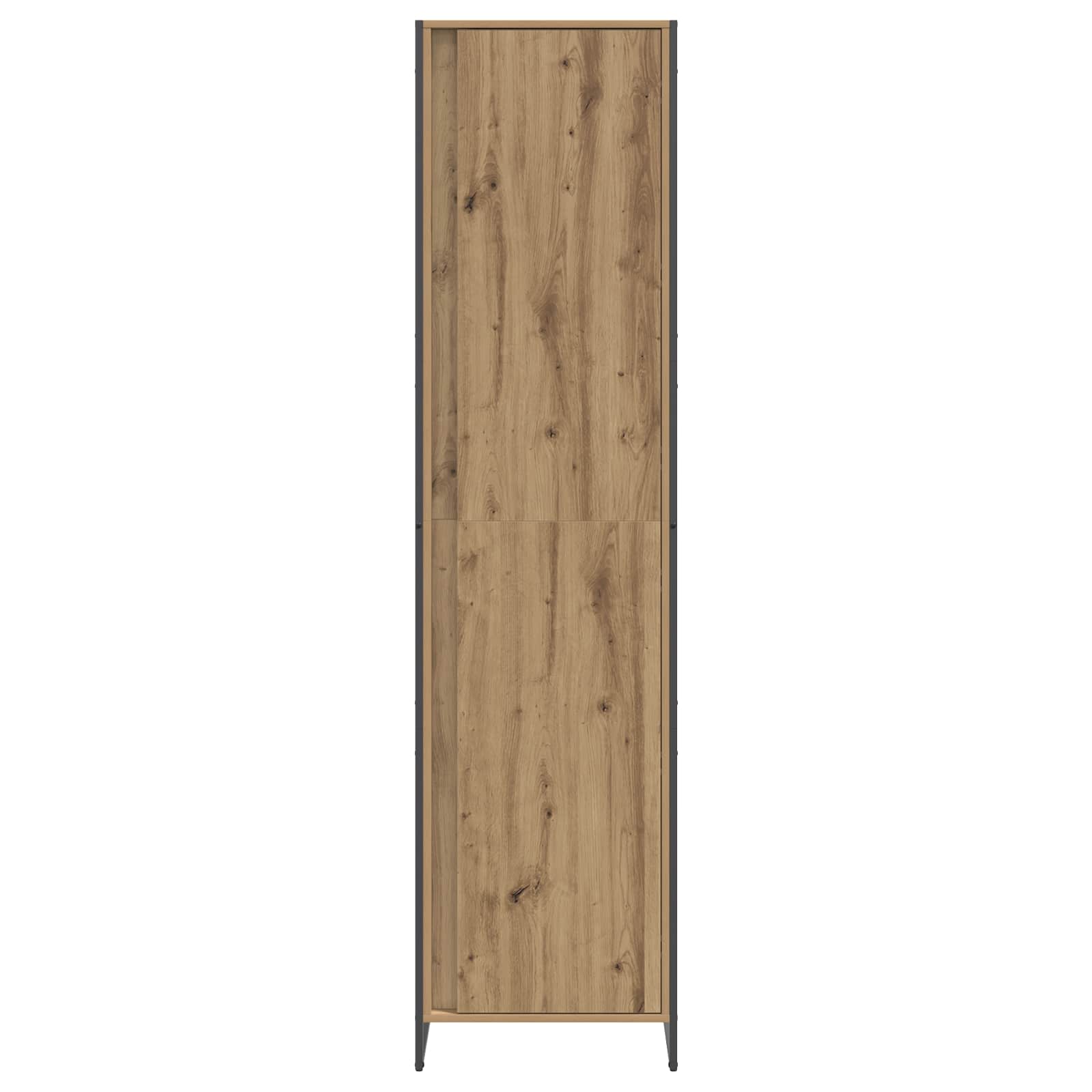 Warderobe met opslag 2 pcs Ambachtelijk eiken 50 x 50 x 200 cm is nu te koop bij PeponiXL, paradijselijk wonen!