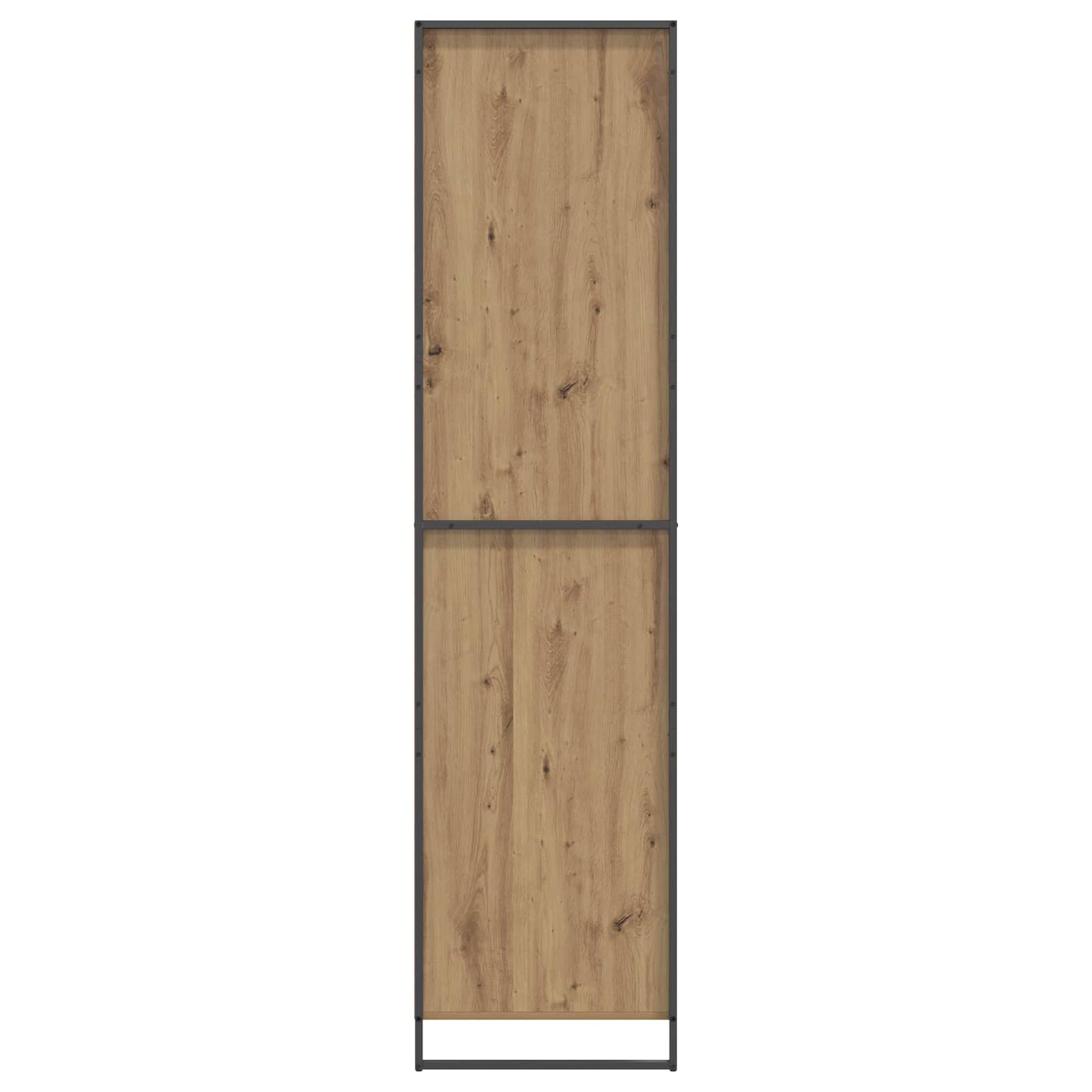 Warderobe met opslag 2 pcs Ambachtelijk eiken 50 x 50 x 200 cm is nu te koop bij PeponiXL, paradijselijk wonen!