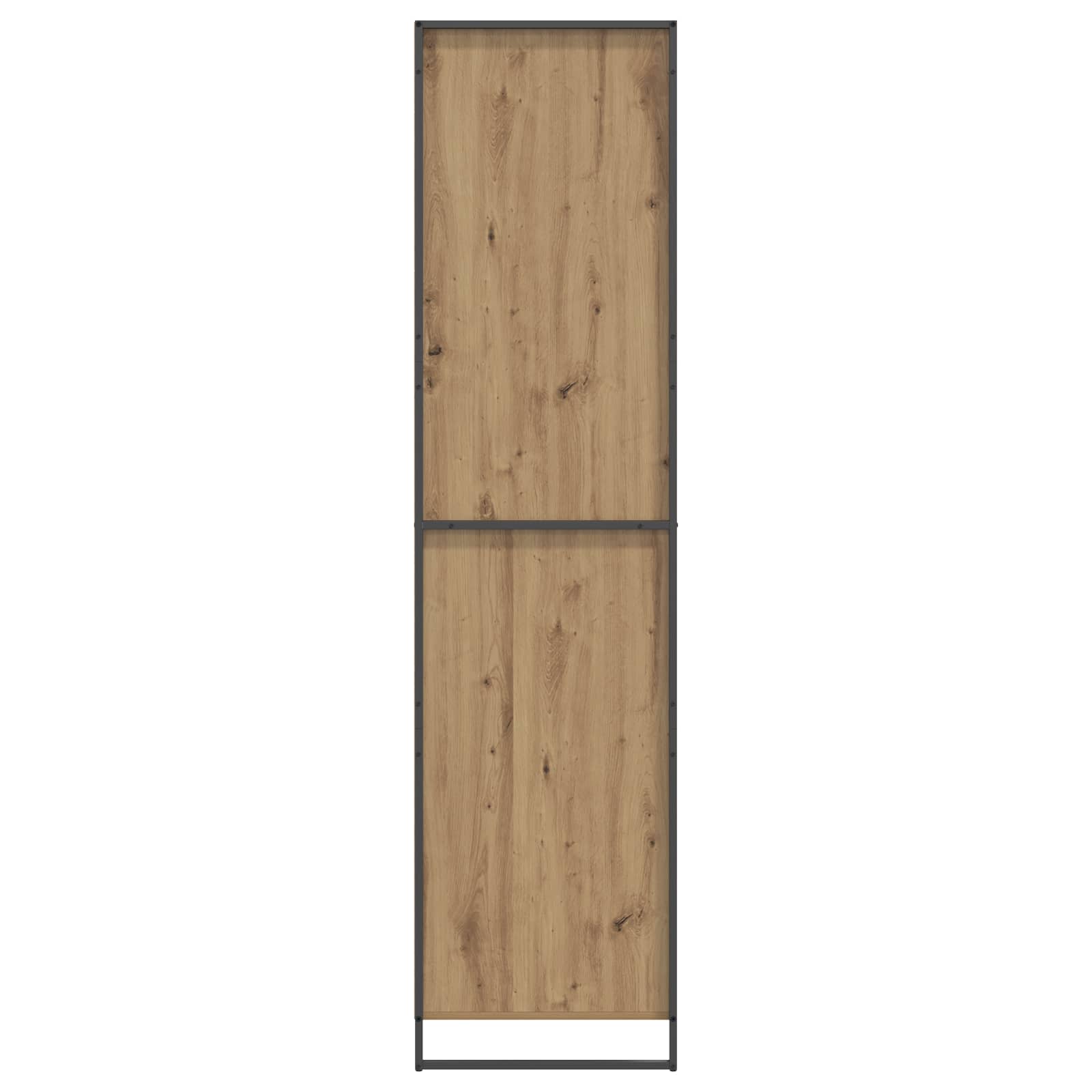 Warderobe met opslag 2 pcs Ambachtelijk eiken 50 x 50 x 200 cm is nu te koop bij PeponiXL, paradijselijk wonen!