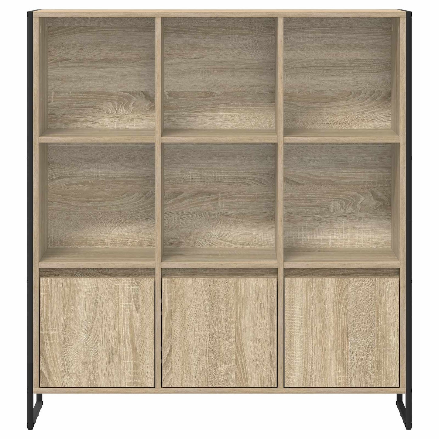 Boekenkast 2 pcs Sonoma 99,5 x 30 x 108,5 cm Bewerkt hout is nu te koop bij PeponiXL, paradijselijk wonen!