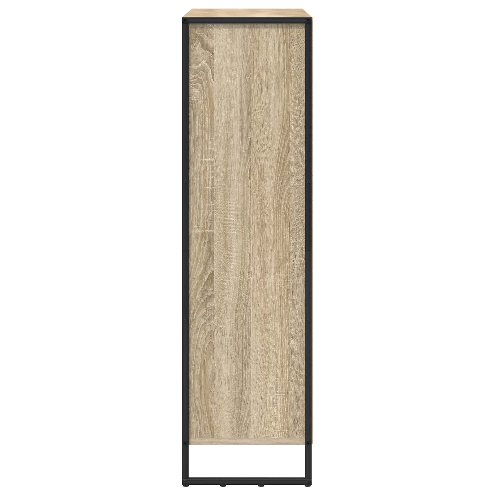 Boekenkast 2 pcs Sonoma 99,5 x 30 x 108,5 cm Bewerkt hout is nu te koop bij PeponiXL, paradijselijk wonen!