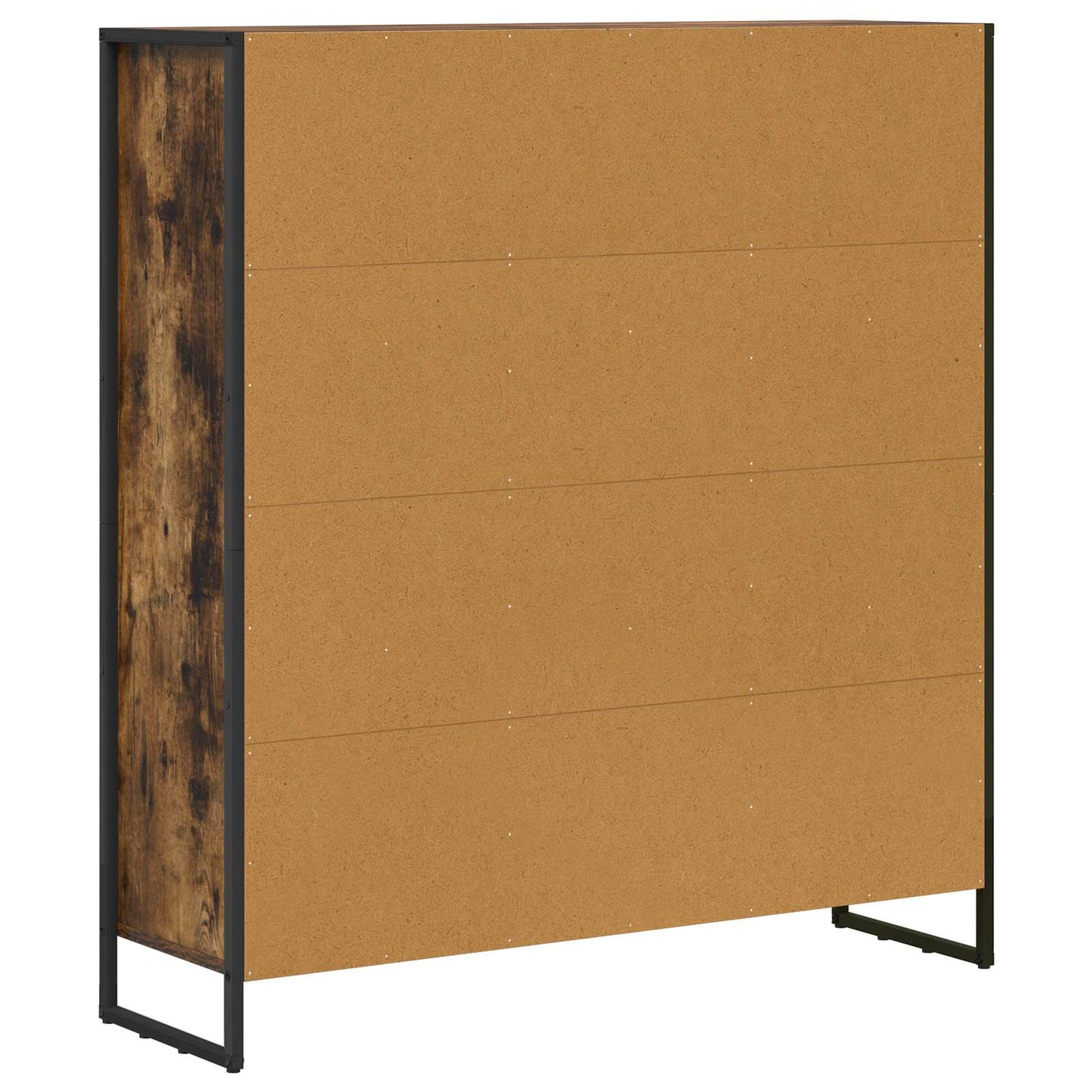 Boekenkast 2 pcs Rook Eik 99,5 x 30 x 108,5 cm Bewerkt hout is nu te koop bij PeponiXL, paradijselijk wonen!