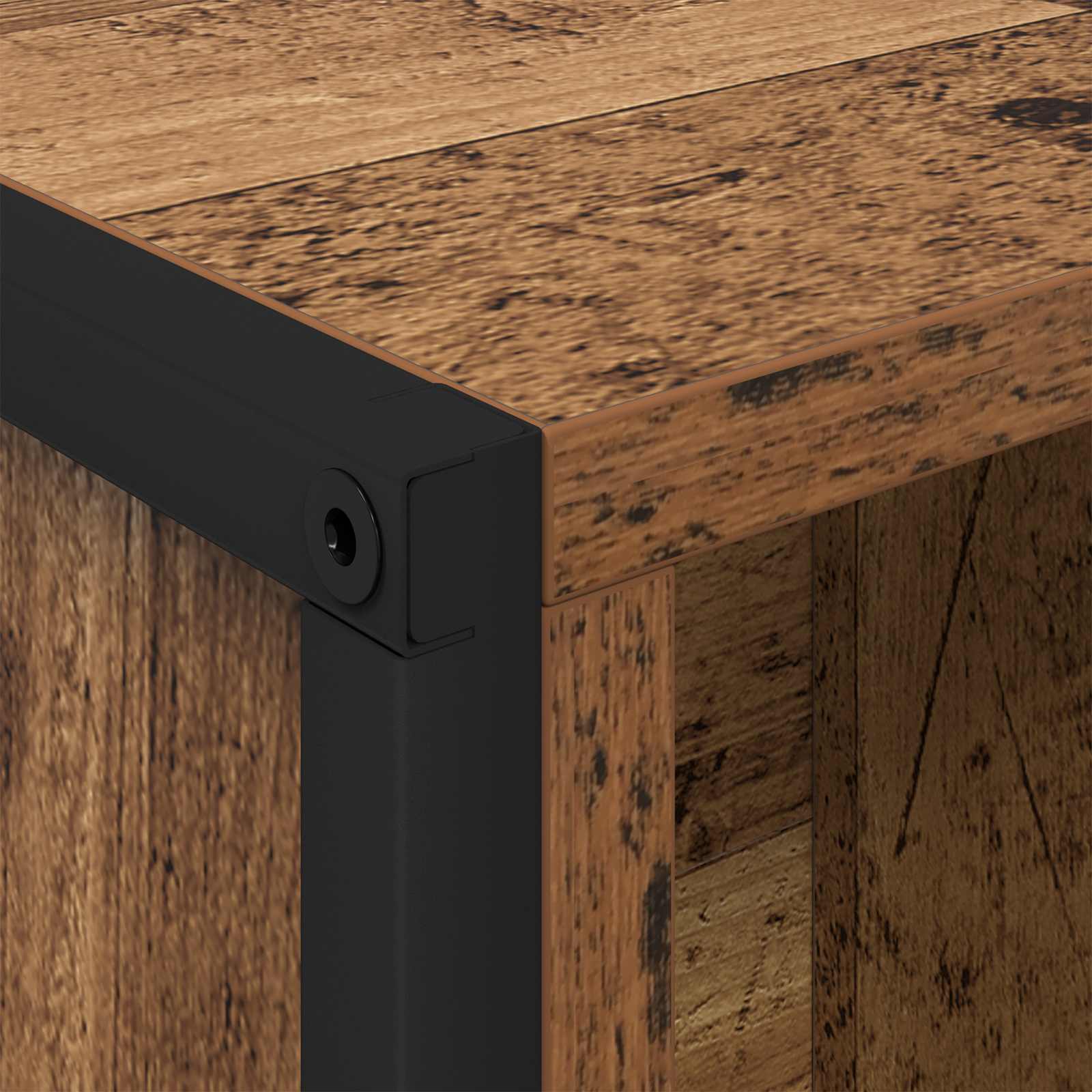 Boekenkast 2 pcs Oud Hout 99,5 x 30 x 108,5 cm Bewerkt hout is nu te koop bij PeponiXL, paradijselijk wonen!