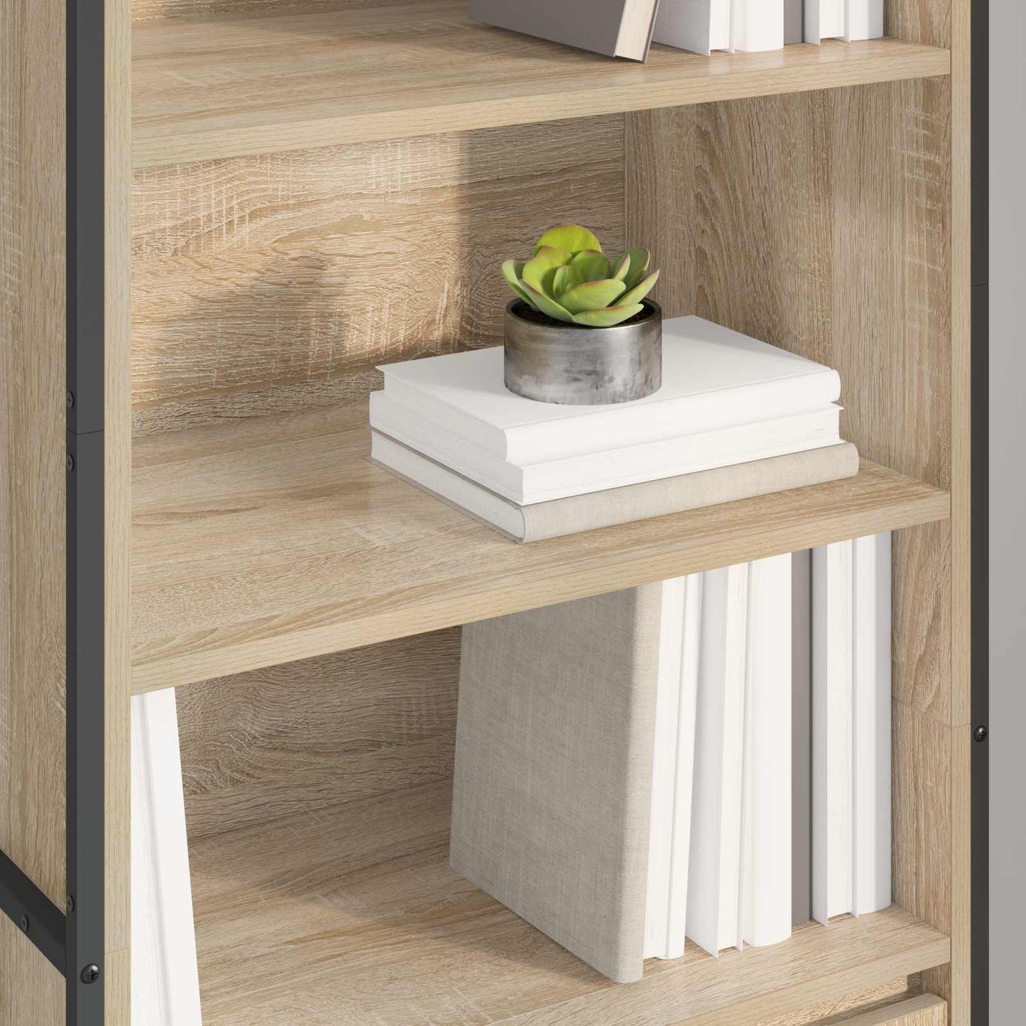 Hoge Kasten Sonoma 60 x 36 x 200 cm Bewerkt hout is nu te koop bij PeponiXL, paradijselijk wonen!