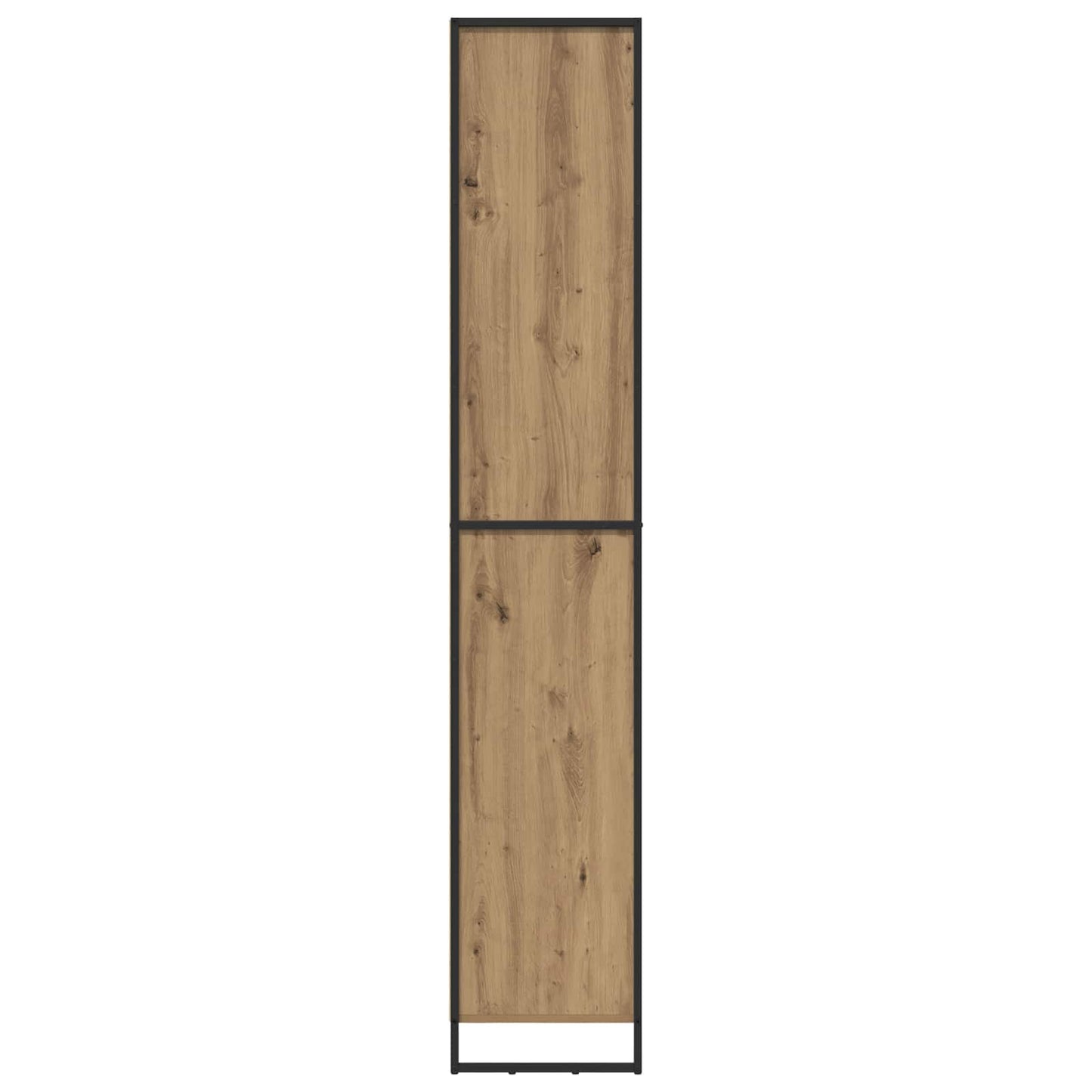 Hoge Kasten Ambachtelijk eiken 60 x 36 x 200 cm Bewerkt hout is nu te koop bij PeponiXL, paradijselijk wonen!
