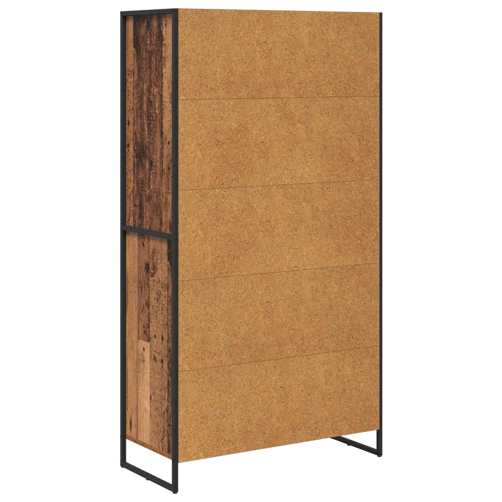 Dressoir 2 pcs Oud Hout 81 x 36 x 150.5 cm Bewerkt hout is nu te koop bij PeponiXL, paradijselijk wonen!