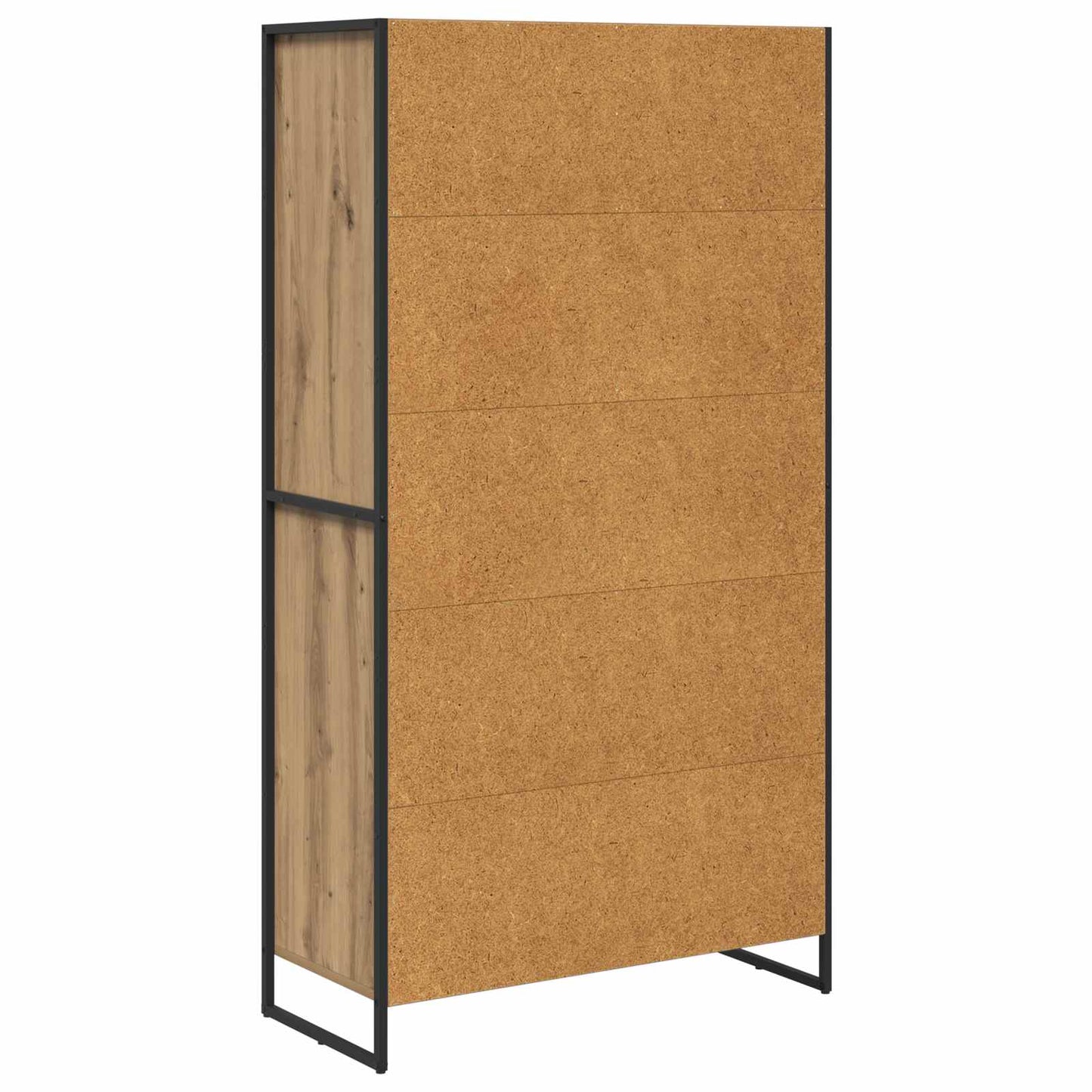 Dressoir met lade 2 pcs Ambachtelijk eiken 81 x 36 x 150.5 cm is nu te koop bij PeponiXL, paradijselijk wonen!