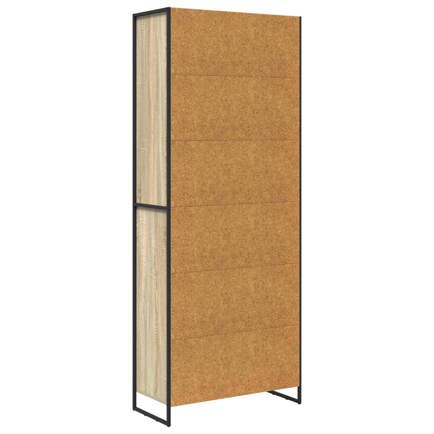 Hoge Kasten Sonoma 79 x 36 x 200 cm Bewerkt hout is nu te koop bij PeponiXL, paradijselijk wonen!