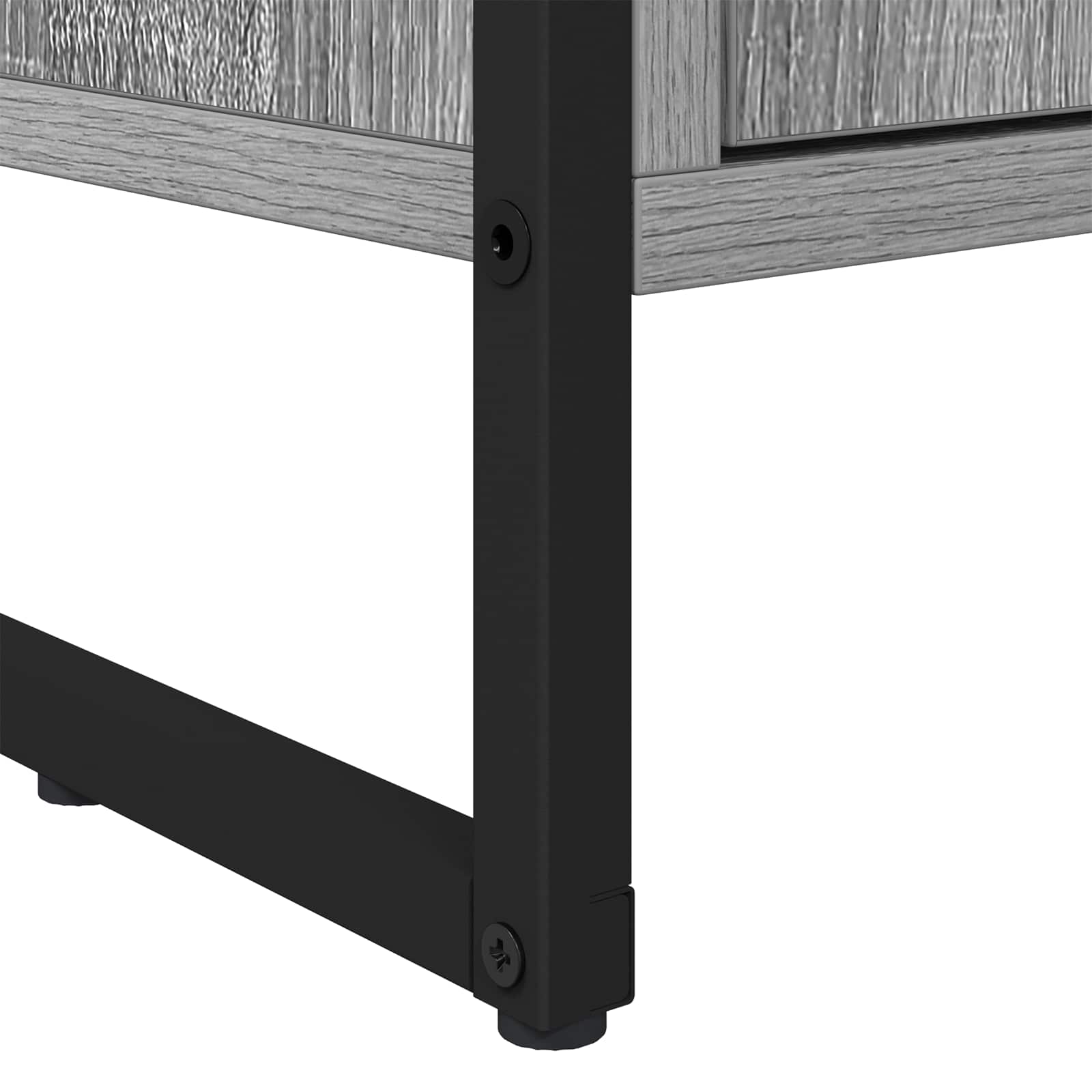 Hoge Kasten Grijs Sonoma 79 x 36 x 200 cm Bewerkt hout is nu te koop bij PeponiXL, paradijselijk wonen!